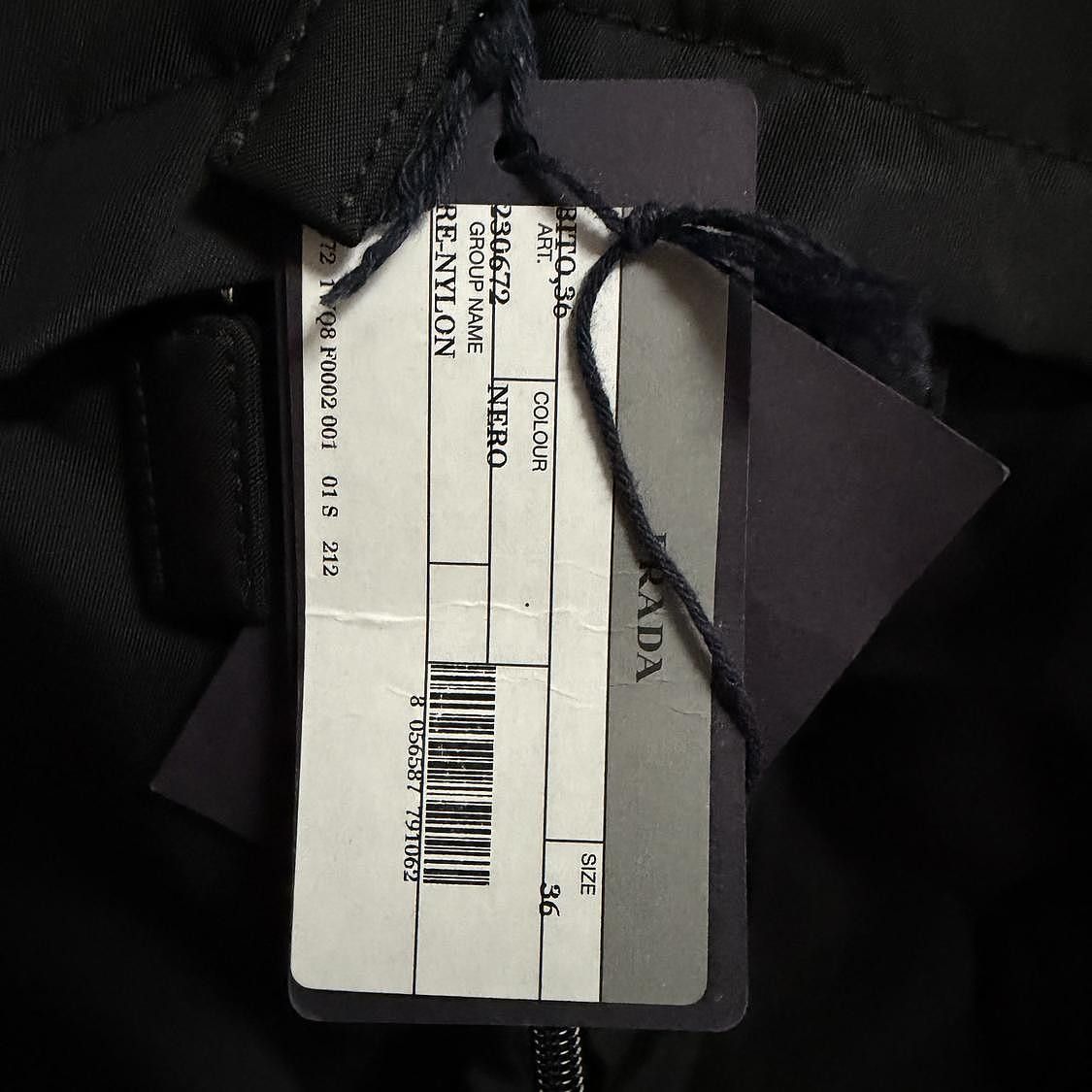 Prada Prada Re-Nylon Mini Dress Size 36 Size XS / US 0-2 / IT 36-38 - 6 Thumbnail