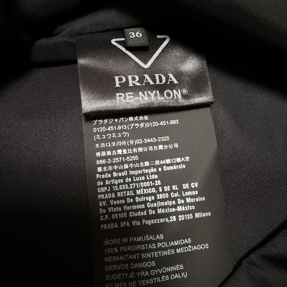 Prada Prada Re-Nylon Mini Dress Size 36 Size XS / US 0-2 / IT 36-38 - 4 Thumbnail
