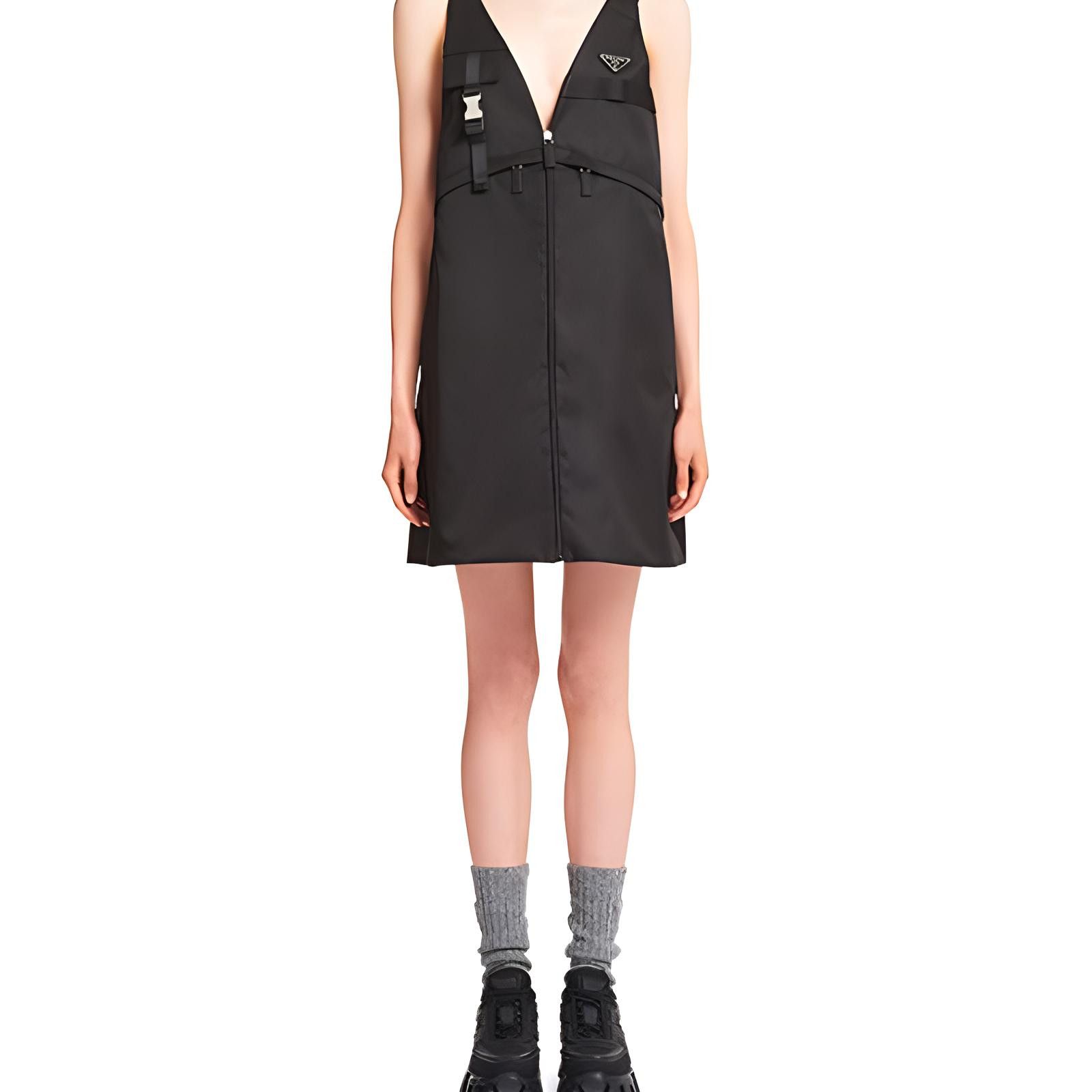 Prada Prada Re-Nylon Mini Dress Size 36 Size XS / US 0-2 / IT 36-38 - 10 Thumbnail