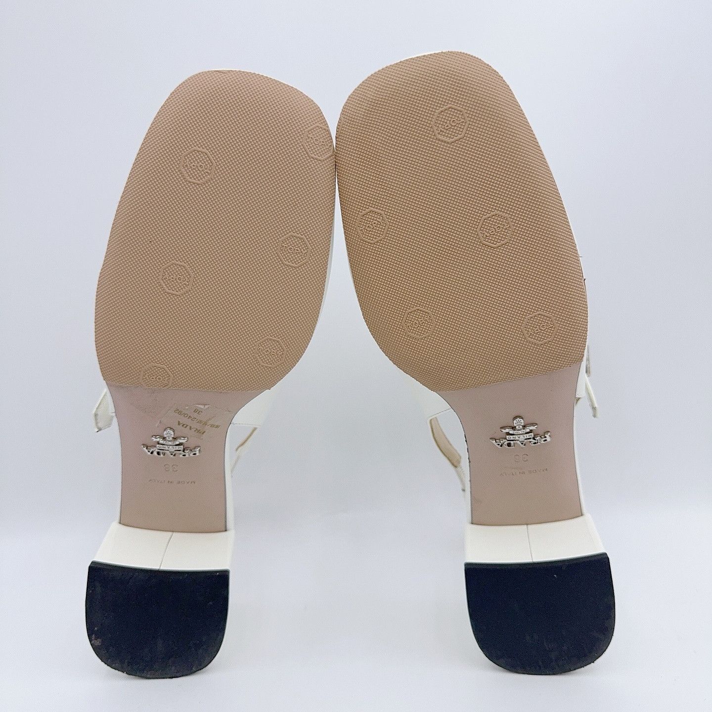 Prada Prada Triangle Logo Slingback Heels Size 38 Size US 8 / IT 38 - 4 Thumbnail