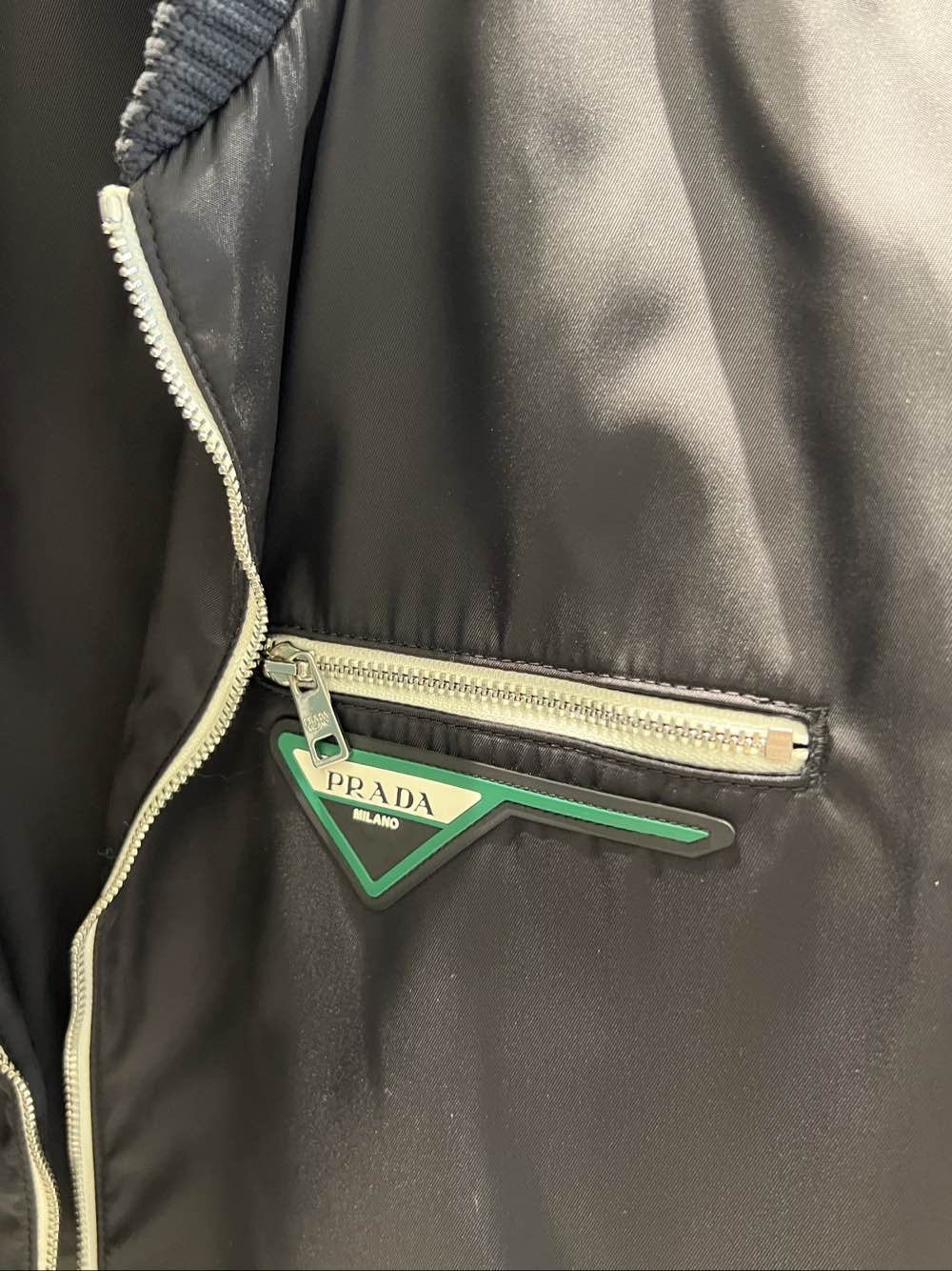 Prada Prada Triangle Logo Bomber Jacket Size 40 Size S / US 4 / IT 40 - 10 Thumbnail
