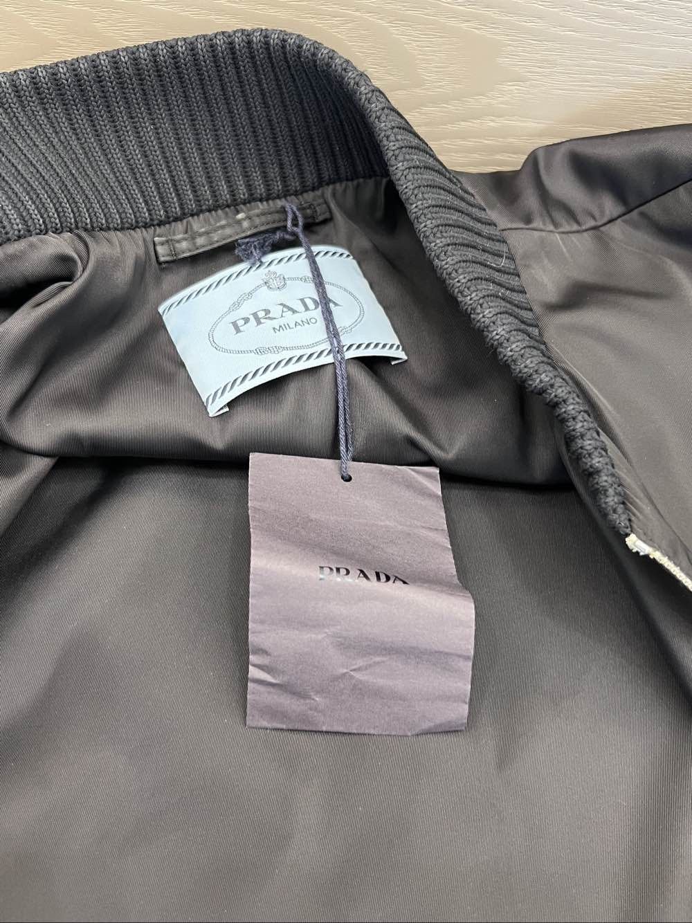 Prada Prada Triangle Logo Bomber Jacket Size 40 Size S / US 4 / IT 40 - 5 Thumbnail