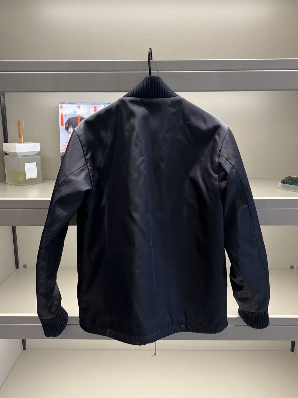 Prada Prada Triangle Logo Bomber Jacket Size 40 Size S / US 4 / IT 40 - 2 Thumbnail