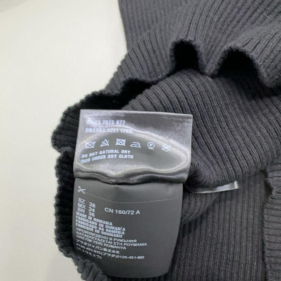 Prada Prada Ribbed Knit Sweater Size 38 Size XS / US 0-2 / IT 36-38 - 5 Thumbnail