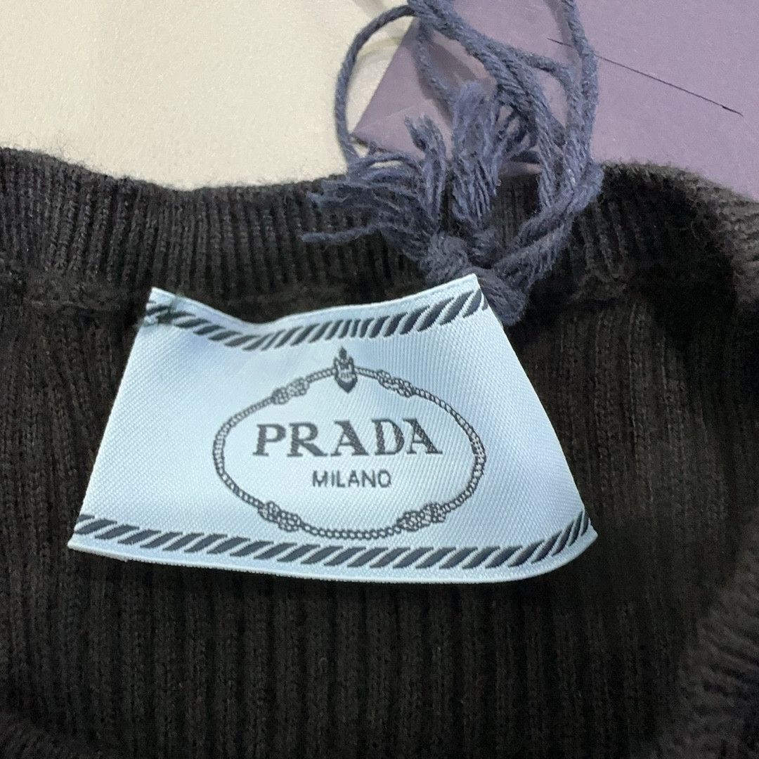 Prada Prada Ribbed Knit Sweater Size 38 Size XS / US 0-2 / IT 36-38 - 4 Thumbnail