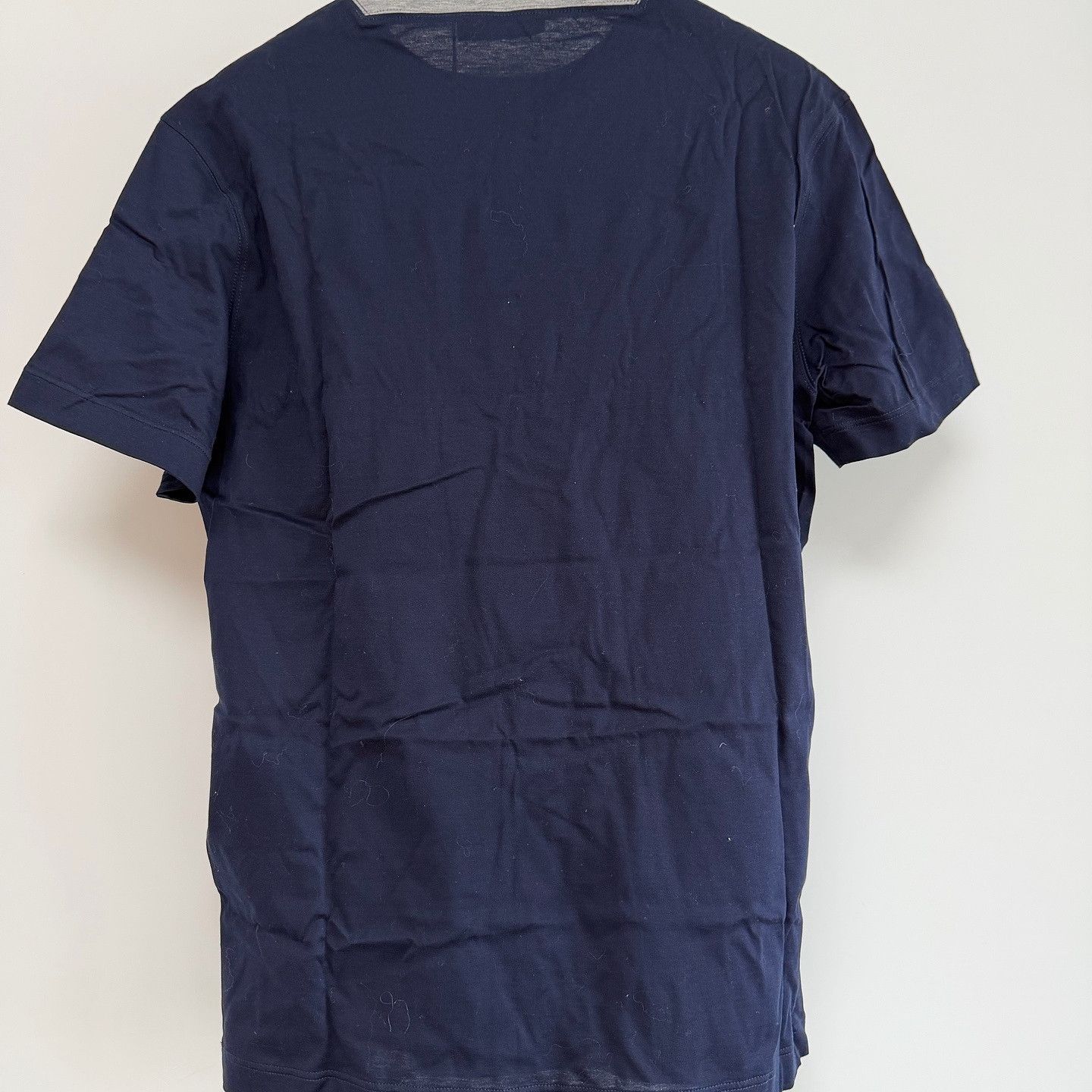 Prada Prada Navy Short Sleeve T-Shirt Size M Size US M / EU 48-50 / 2 - 2 Thumbnail