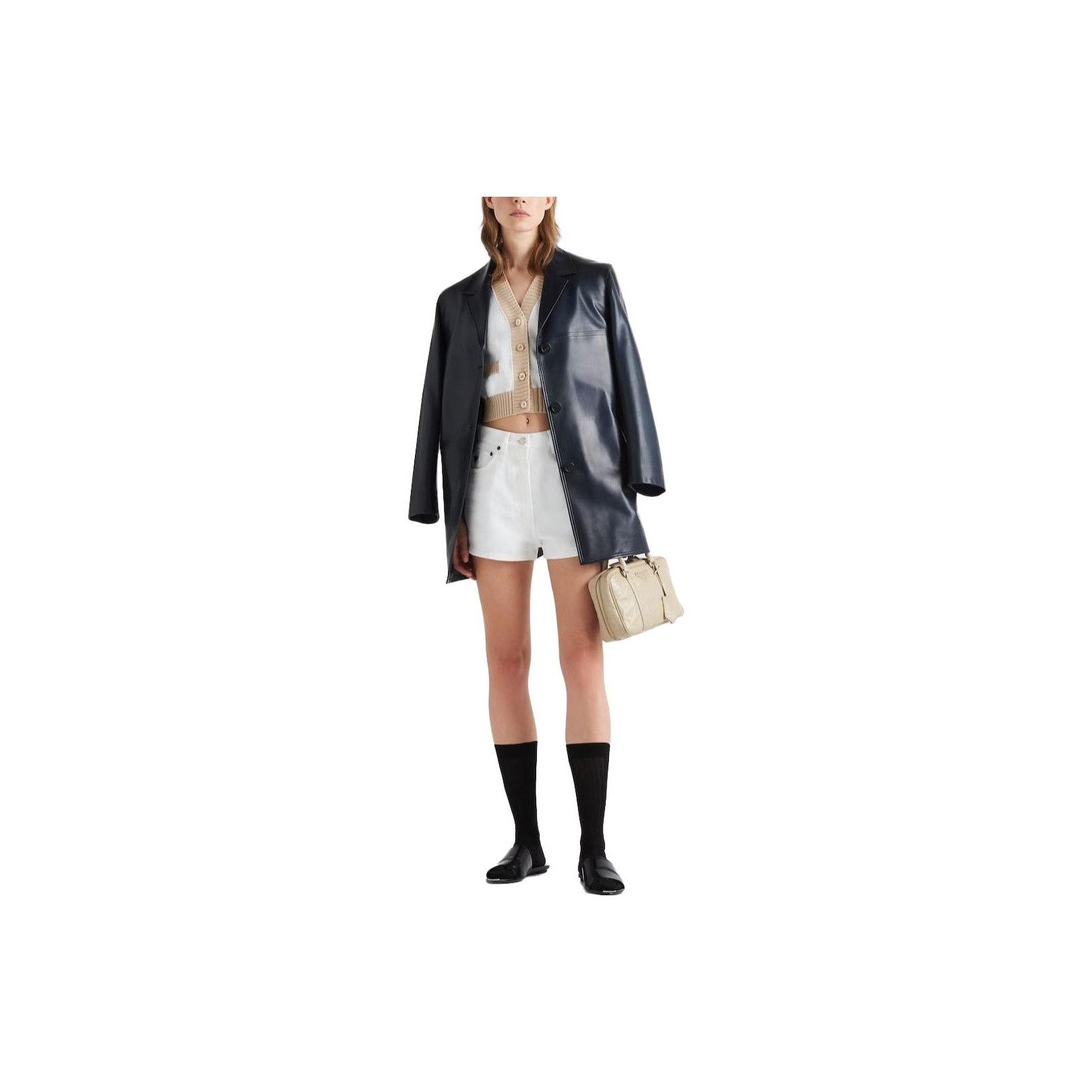Prada Prada Logo Knit Cardigan Size 38 Size XS / US 0-2 / IT 36-38 - 9 Thumbnail