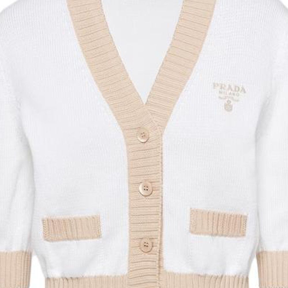 Prada Prada Logo Knit Cardigan Size 38 Size XS / US 0-2 / IT 36-38 - 12 Thumbnail