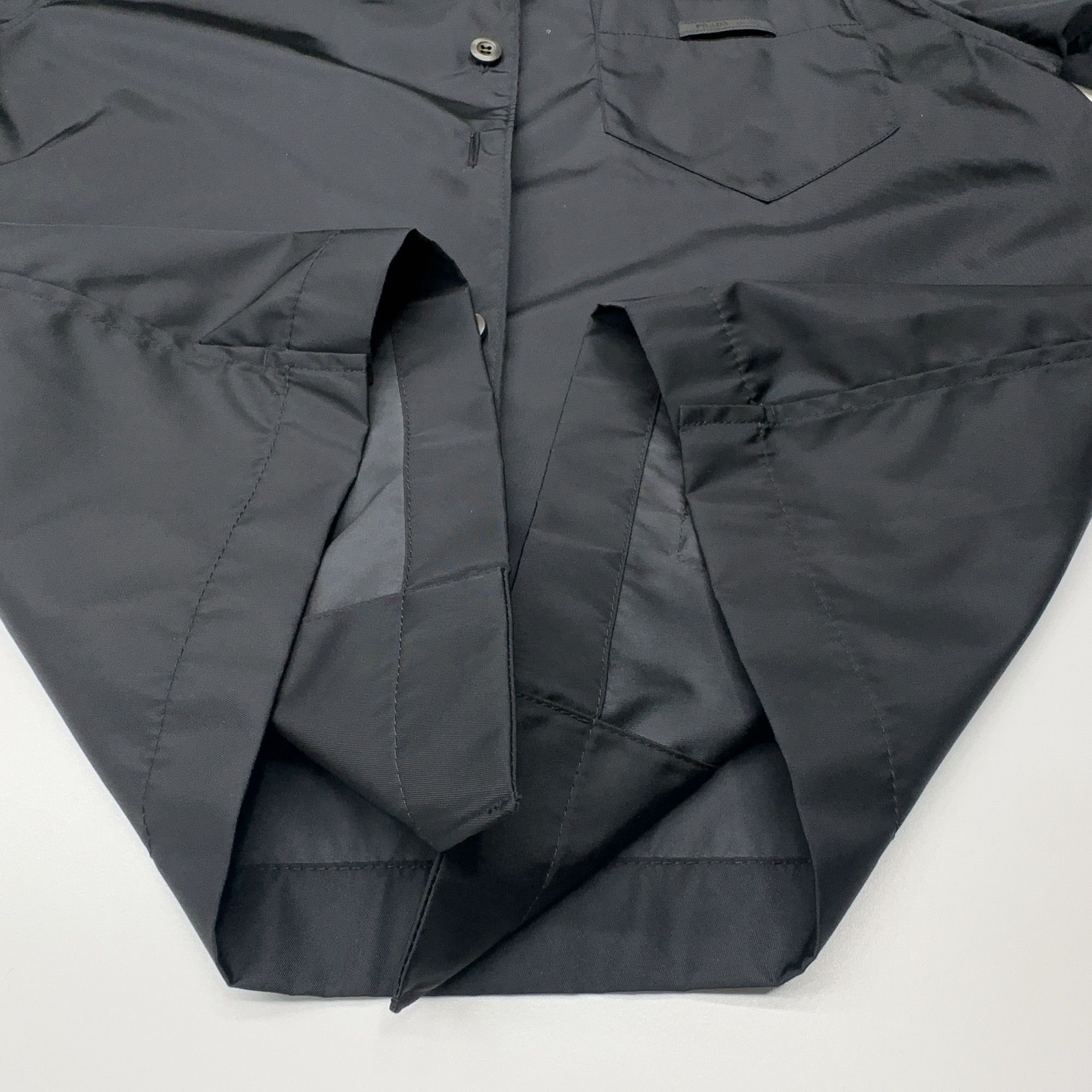 Prada Prada Re-Nylon Short Sleeve Button Up Shirt Size S Size US S / EU 44-46 / 1 - 10 Thumbnail