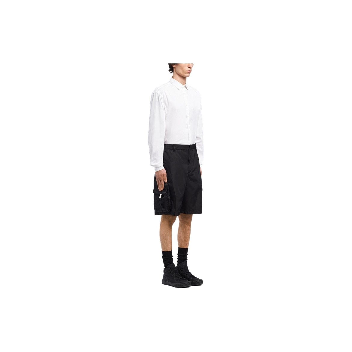 Prada Prada Re-Nylon Cargo Shorts Black Size 54 Size US 38 / EU 54 - 15 Thumbnail