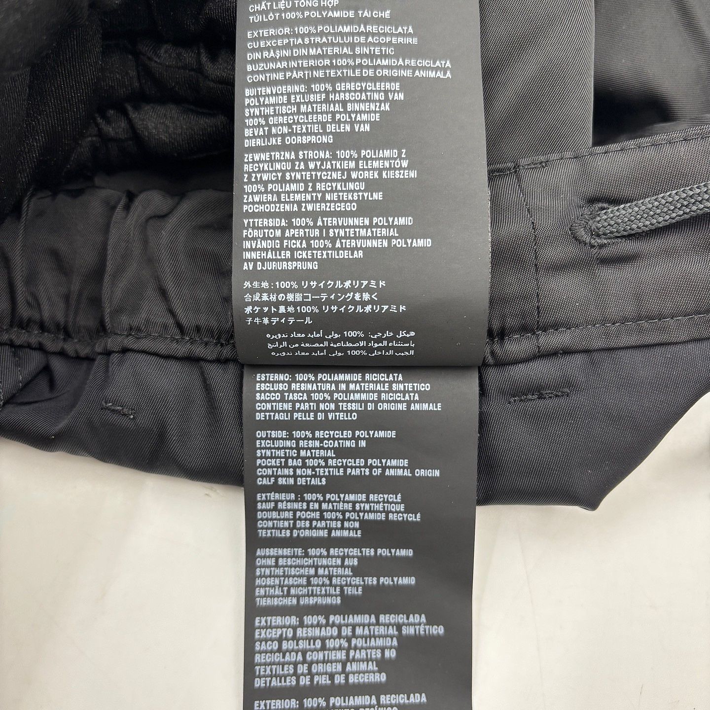 Prada Prada Re-Nylon Cargo Shorts Black Size 54 Size US 38 / EU 54 - 13 Thumbnail
