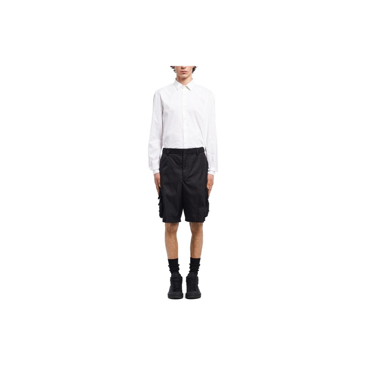 Prada Prada Re-Nylon Cargo Shorts Black Size 54 Size US 38 / EU 54 - 17 Thumbnail