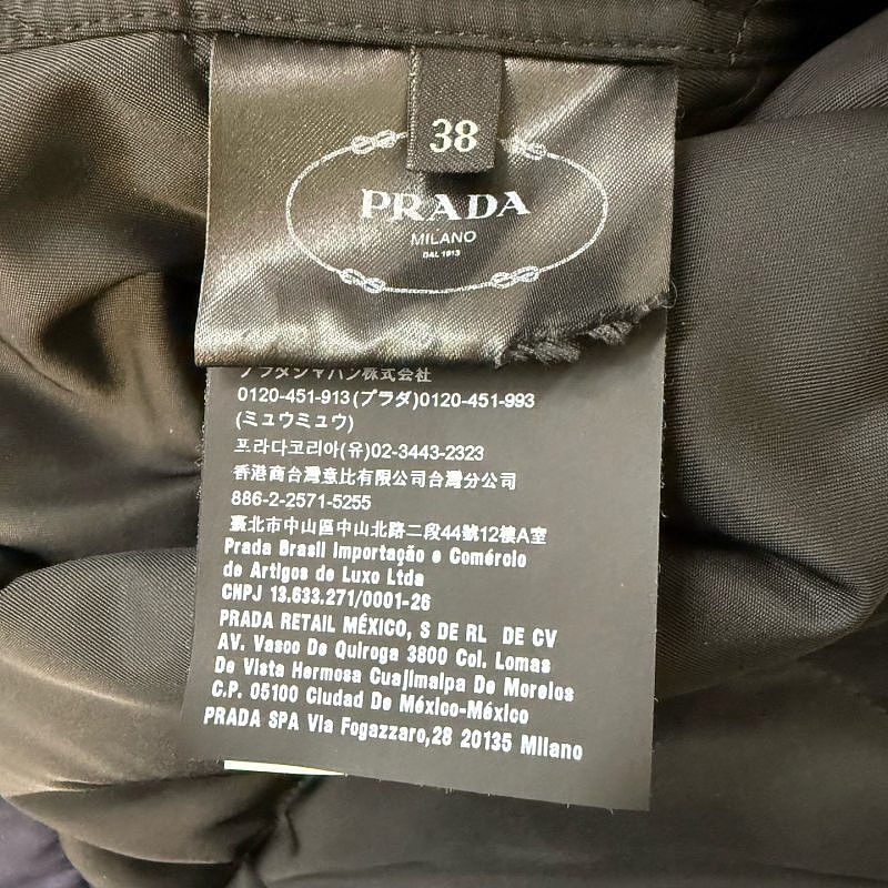 Prada Prada Fur Collar Bomber Jacket Size 38 Size XS / US 0-2 / IT 36-38 - 4 Thumbnail