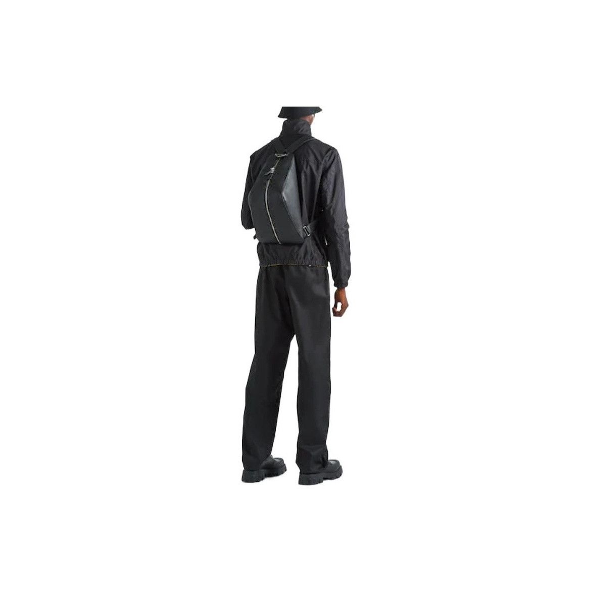 Prada Prada Zip-Up Logo Jacket Size L Size US L / EU 52-54 / 3 - 7 Thumbnail