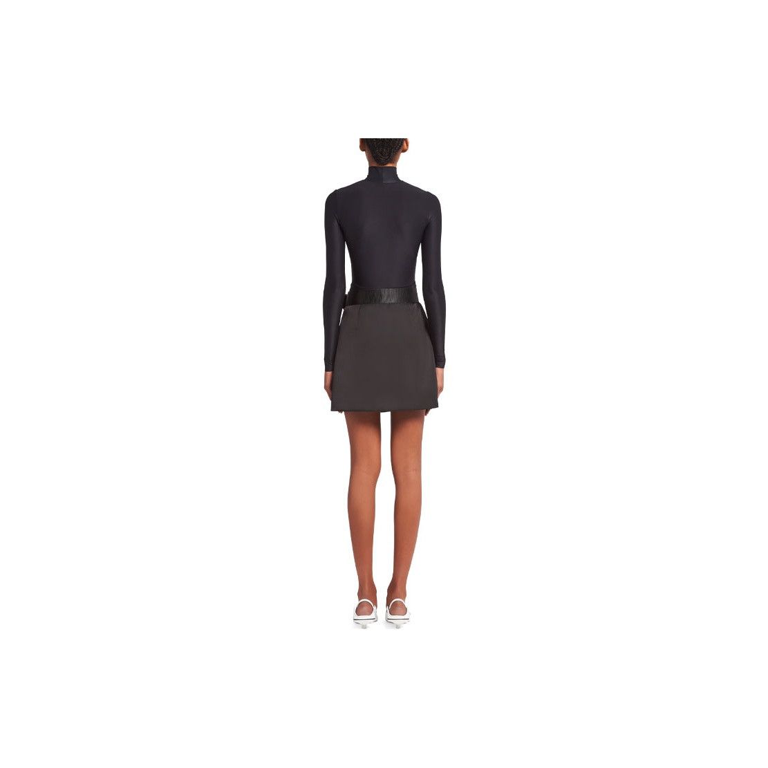 Prada Prada Nylon Pouch Belt Mini Skirt Size 38 Size 26" / US 2 / IT 38 - 9 Thumbnail