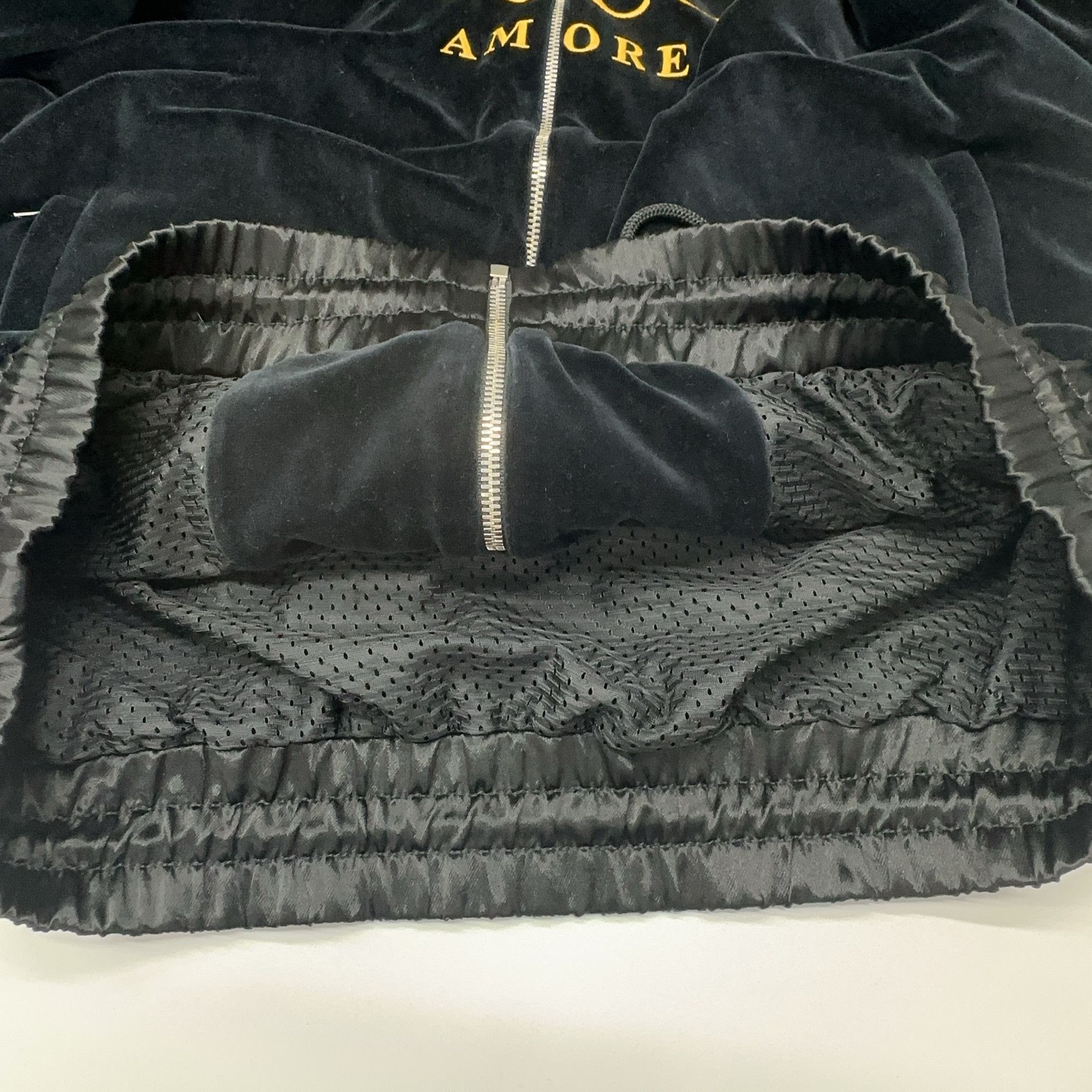 Gucci Gucci Maison de l'Amour Velour Zip Jacket Size XL Size US XL / EU 56 / 4 - 9 Thumbnail