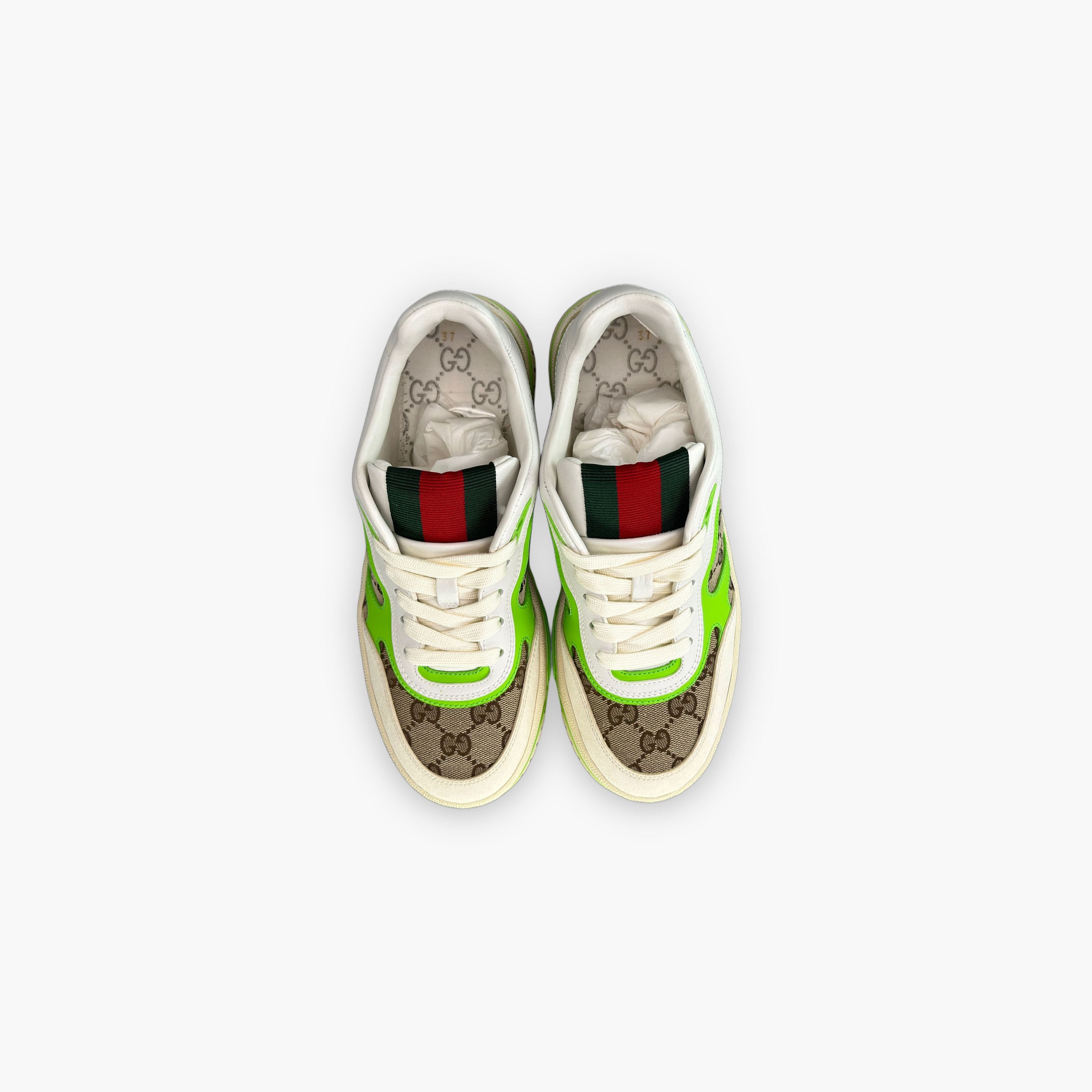 Gucci Gucci GG Canvas Low-Top Sneakers Size 37 Size US 7 / IT 37 - 9 Thumbnail
