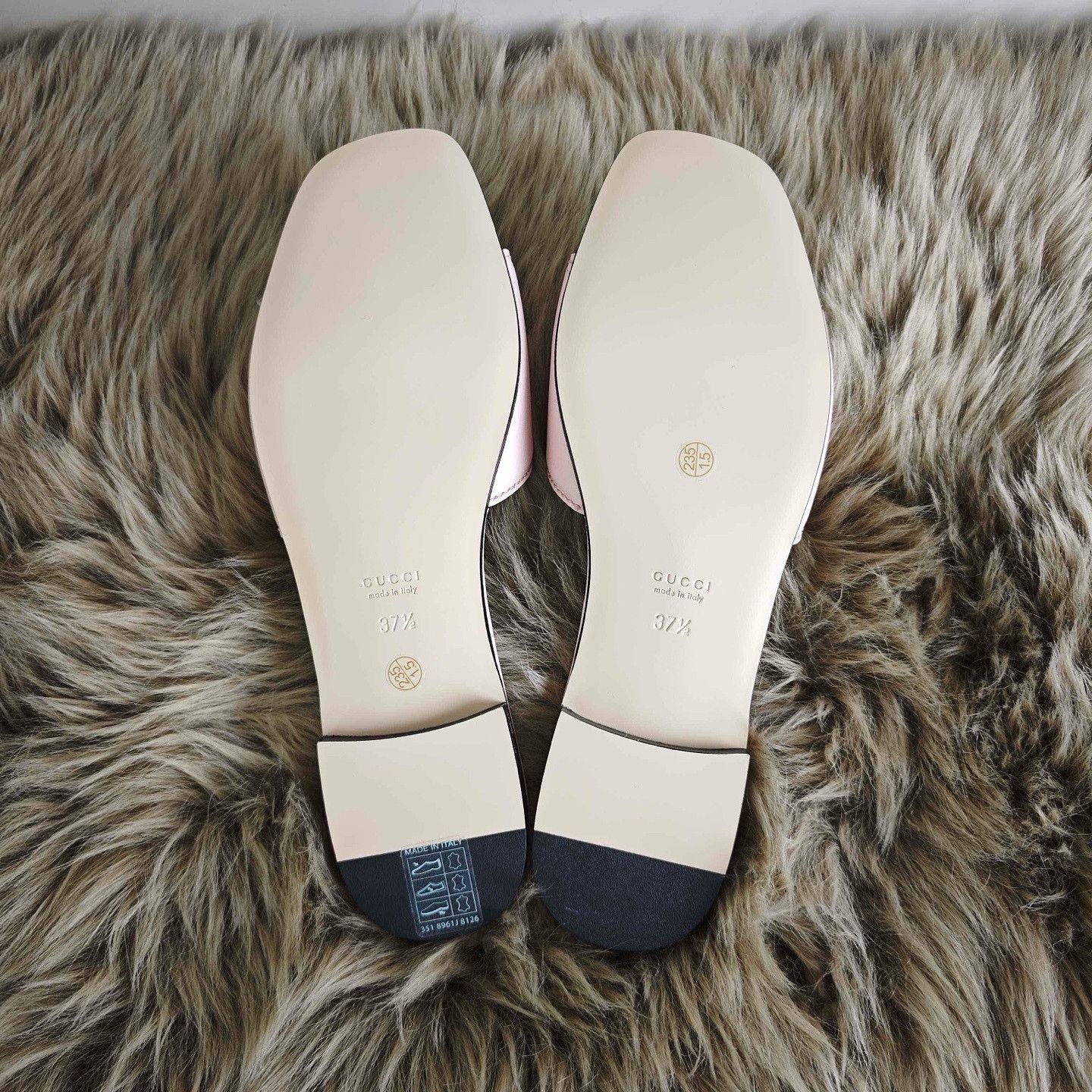 Gucci Gucci Pink Interlocking G Leather Sandals Size 37.5 Size US 7.5 / IT 37.5 - 4 Thumbnail