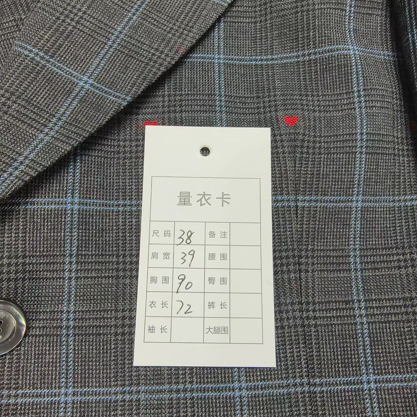Gucci Gucci Heart Check Blazer Size 38 Size XS / US 0-2 / IT 36-38 - 7 Thumbnail