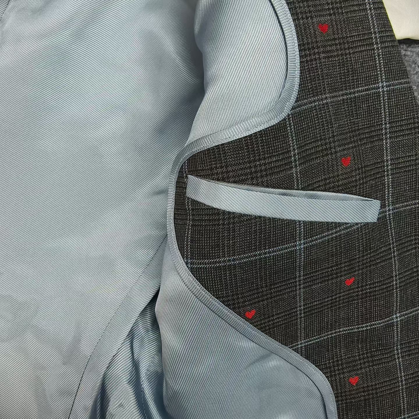 Gucci Gucci Heart Check Blazer Size 38 Size XS / US 0-2 / IT 36-38 - 6 Thumbnail