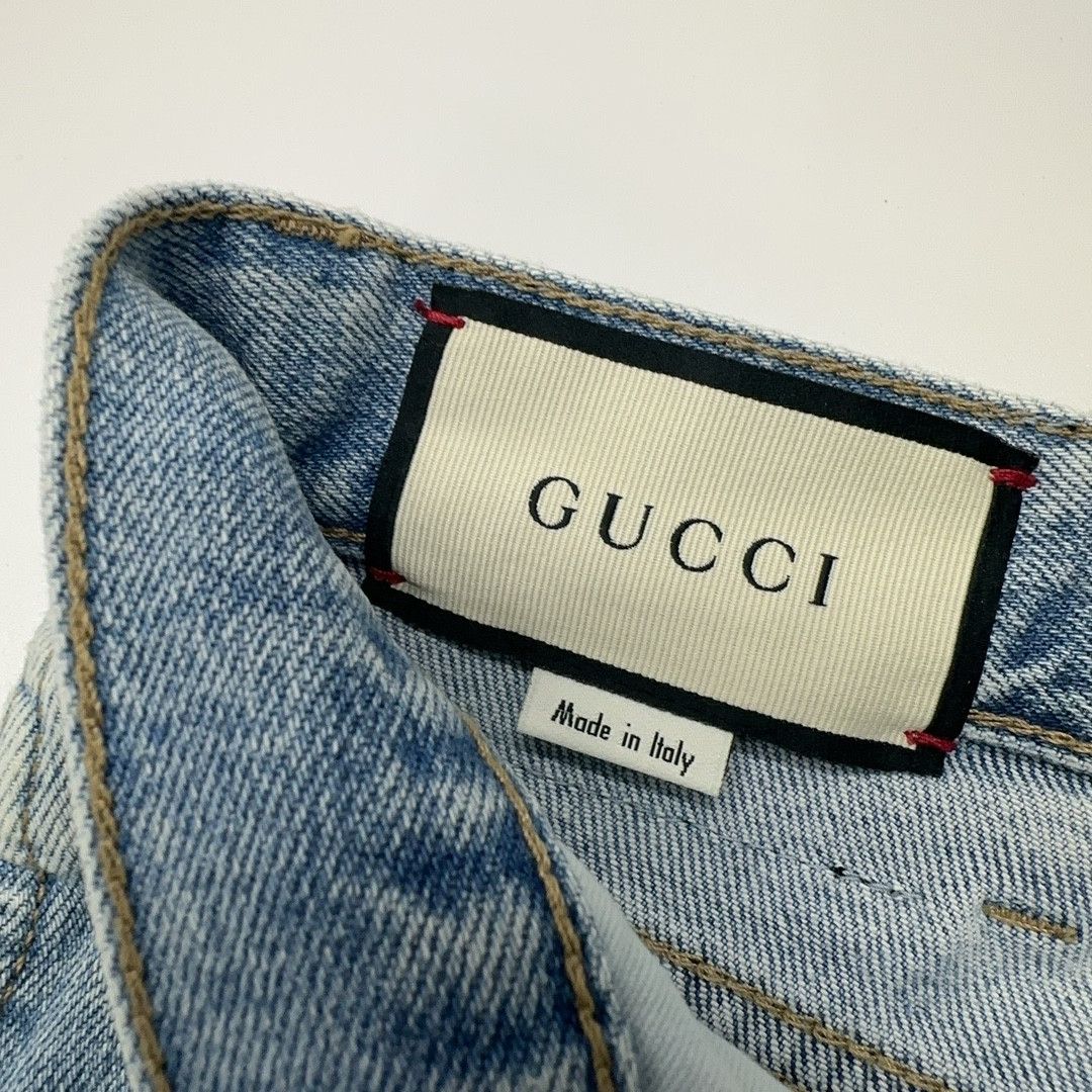 Gucci Gucci Light Wash Jeans Size 31 Size US 31 - 4 Thumbnail