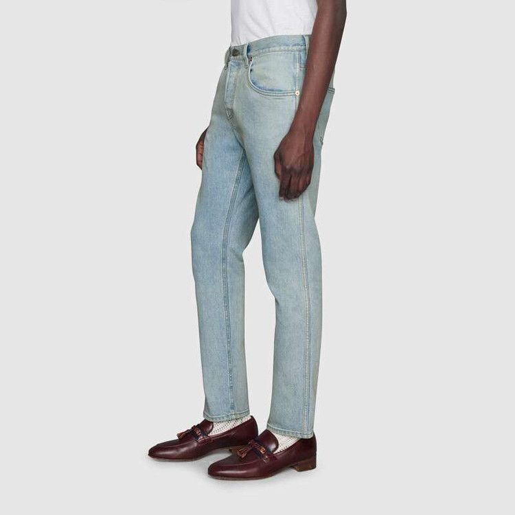 Gucci Gucci Light Wash Jeans Size 31 Size US 31 - 7 Thumbnail