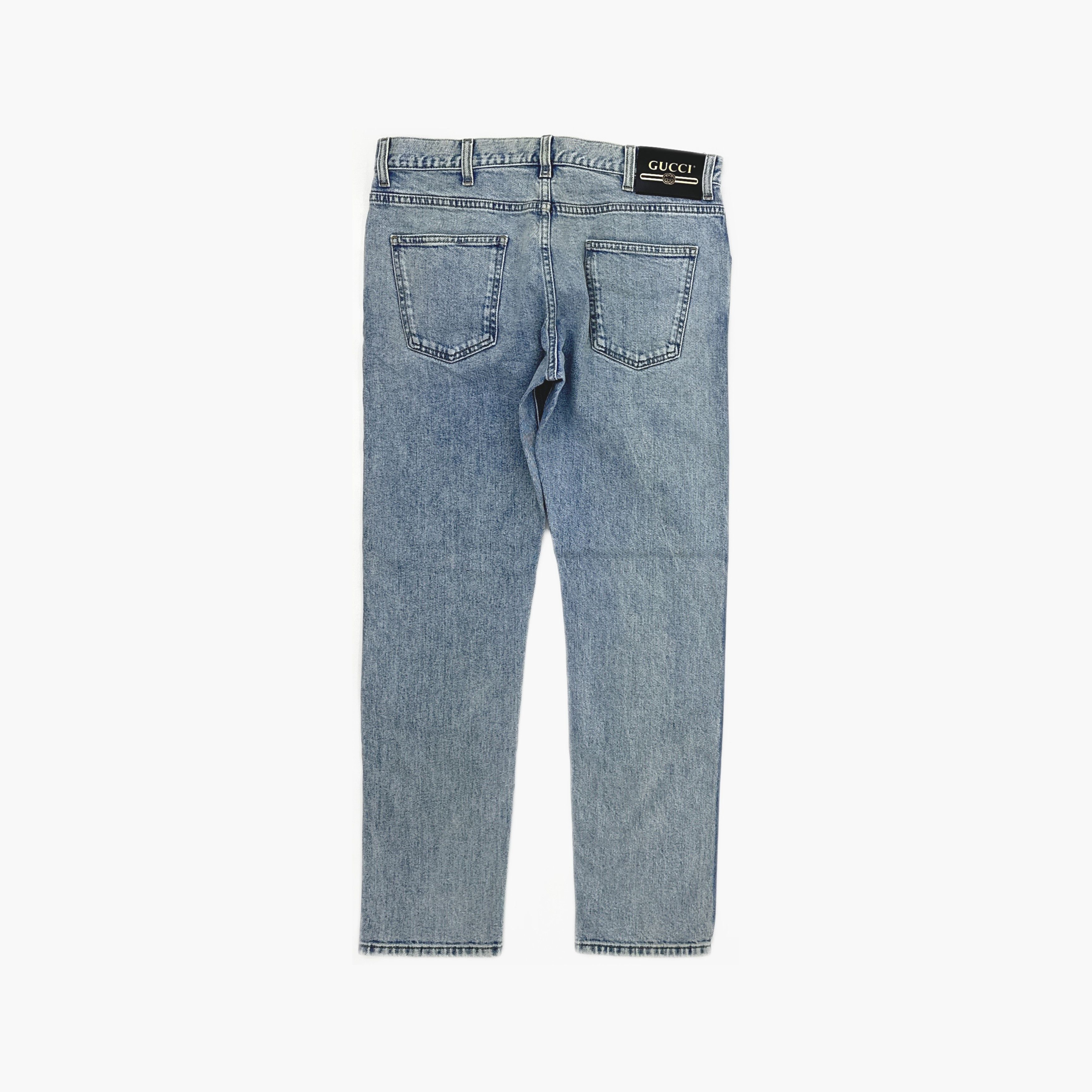 Gucci Gucci Light Wash Jeans Size 31 Size US 31 - 2 Thumbnail