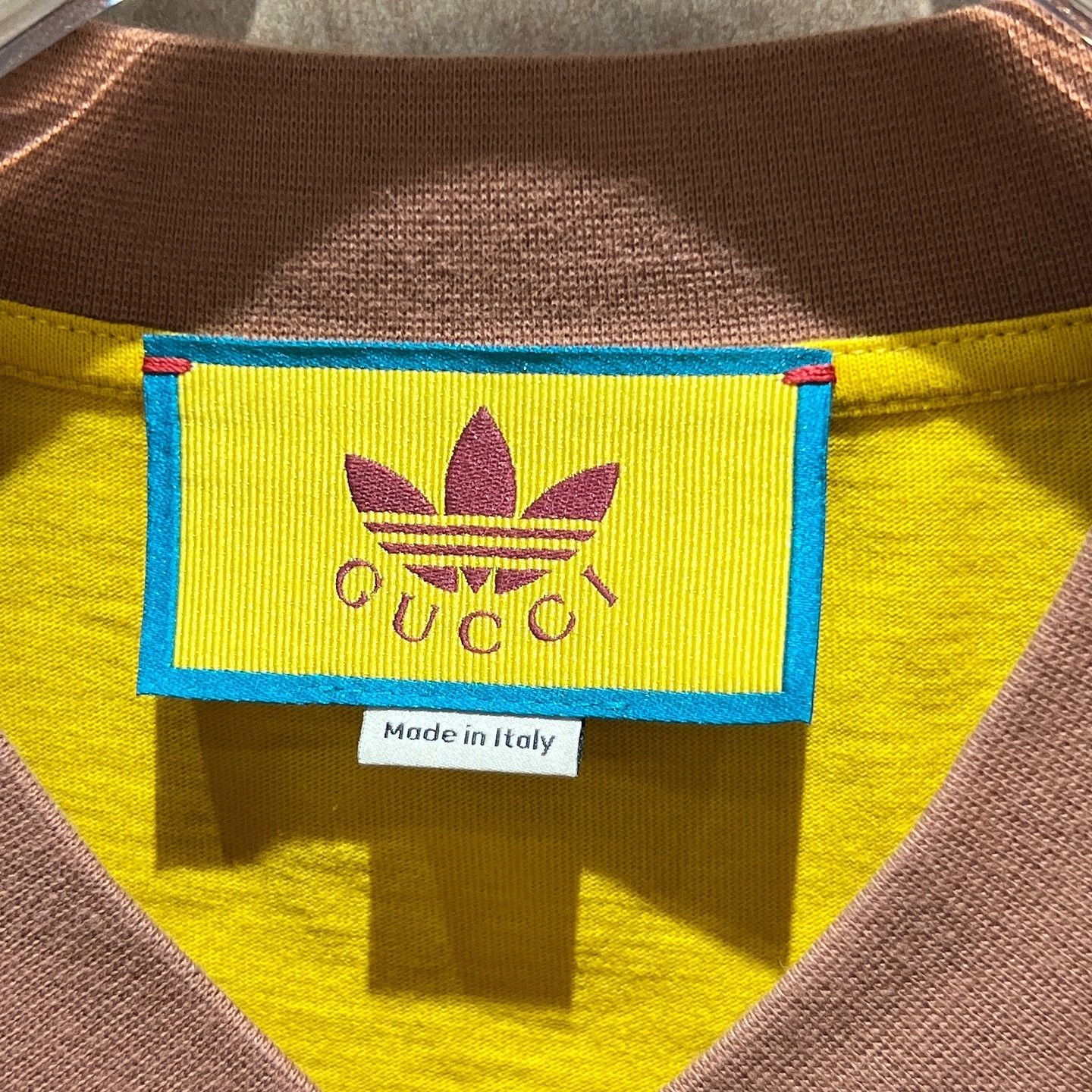 Gucci Gucci x adidas Originals Logo V-Neck T-Shirt Size XS Size XS / US 0-2 / IT 36-38 - 3 Thumbnail