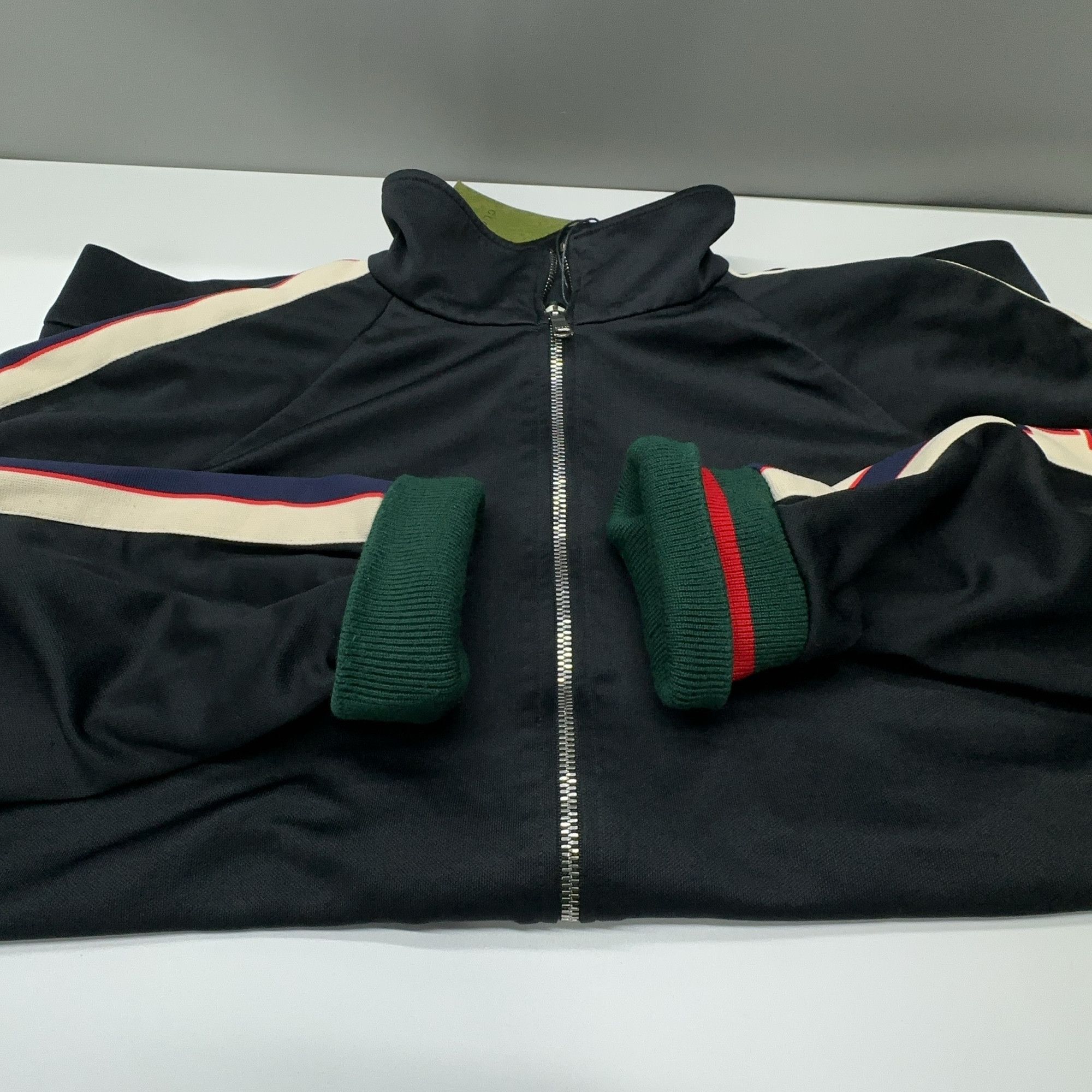 Gucci Gucci Technical Jersey Track Jacket Size XL Size US XL / EU 56 / 4 - 6 Thumbnail