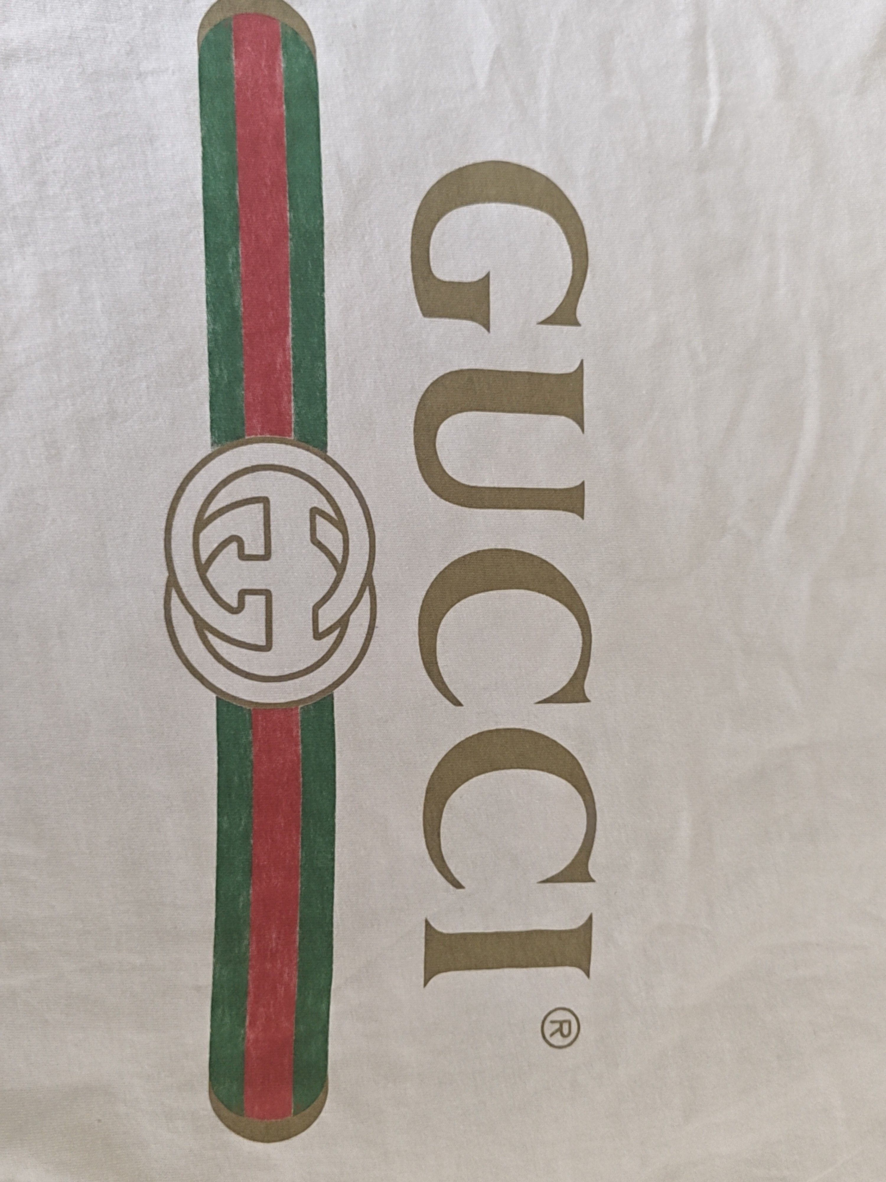 Gucci Gucci Logo Web Stripe T-Shirt Size XL Size US XL / EU 56 / 4 - 5 Thumbnail