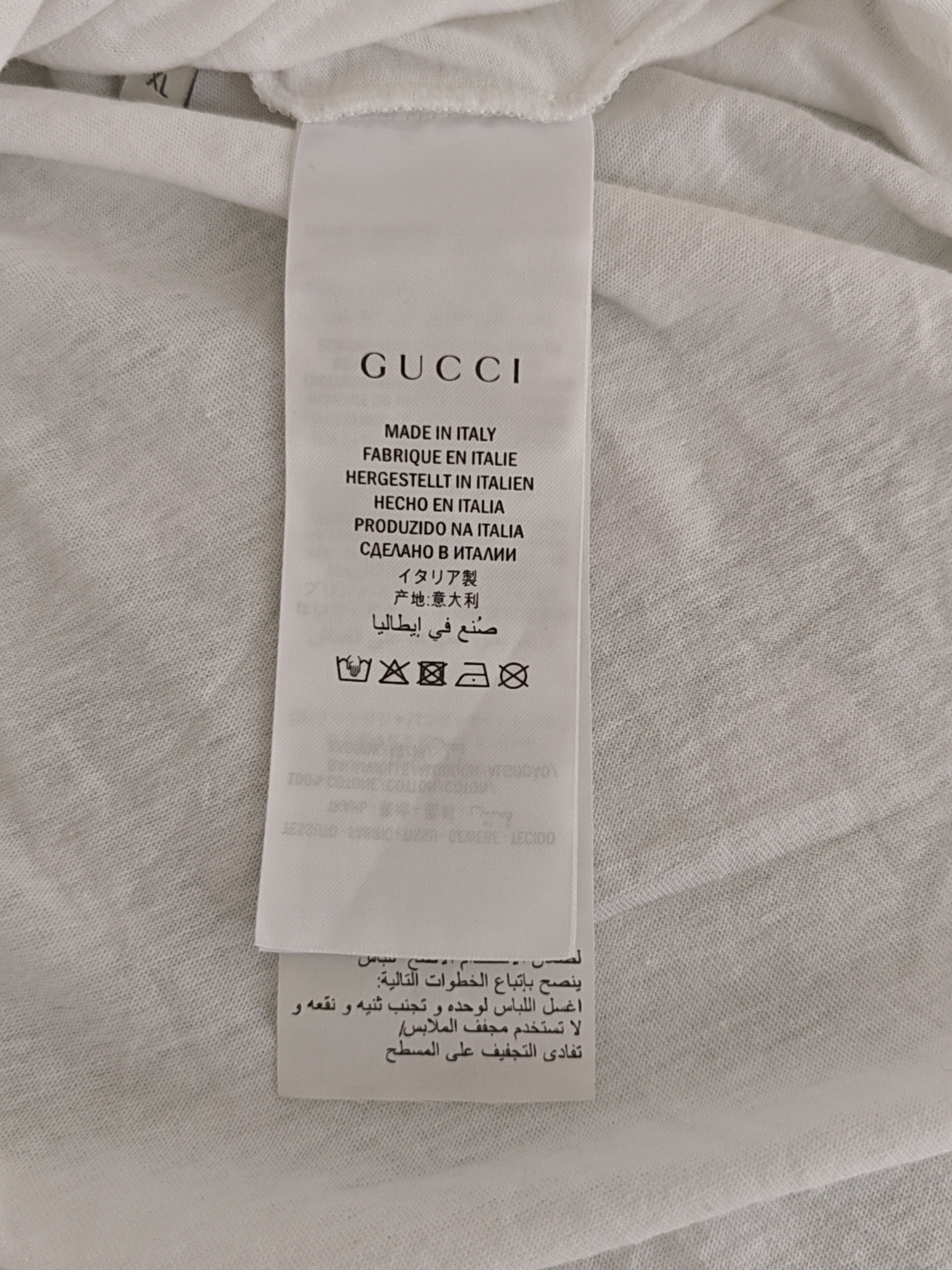Gucci Gucci Logo Web Stripe T-Shirt Size XL Size US XL / EU 56 / 4 - 4 Thumbnail