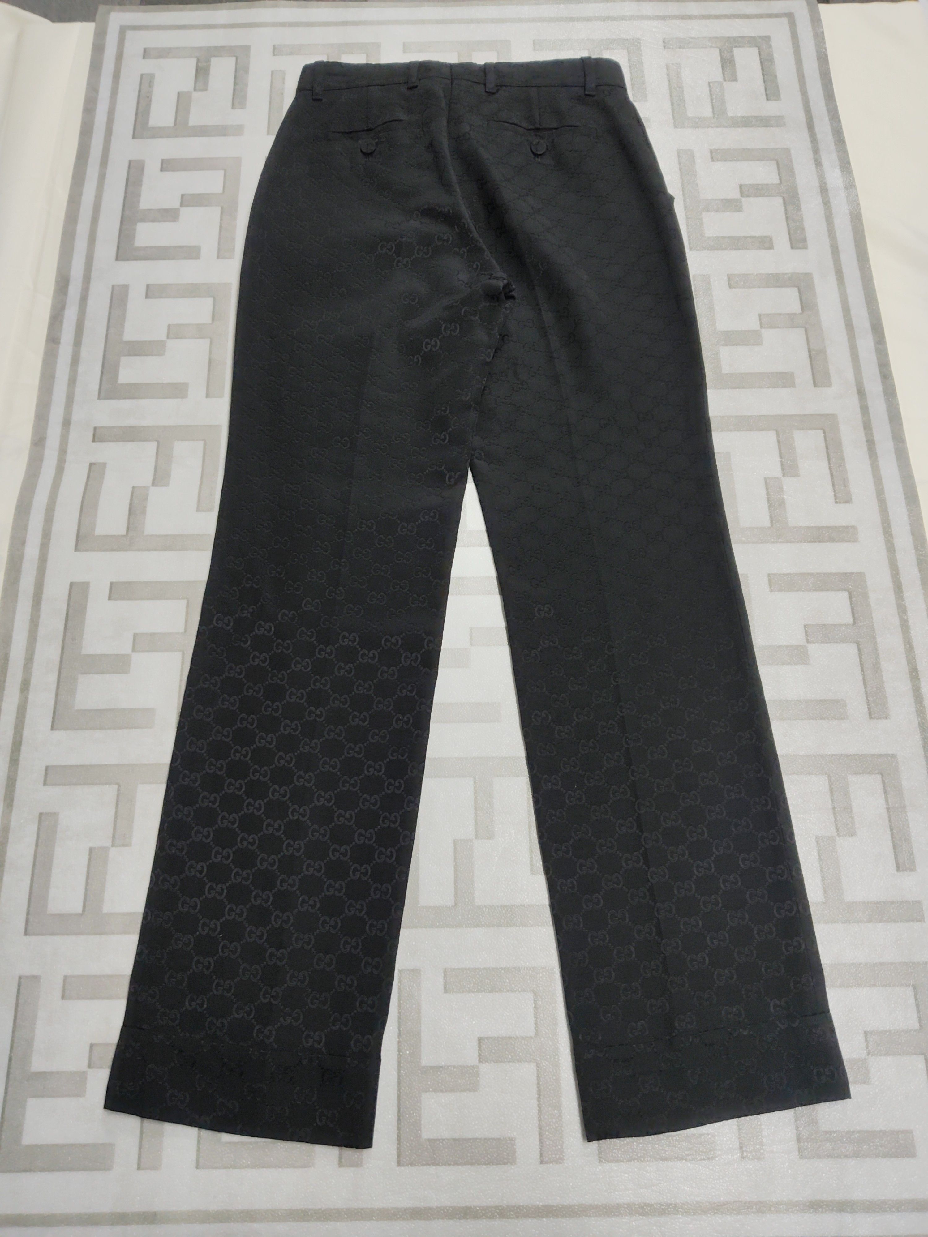Gucci Gucci GG Monogram Canvas Pants Size 38 Size 26" / US 2 / IT 38 - 2 Thumbnail