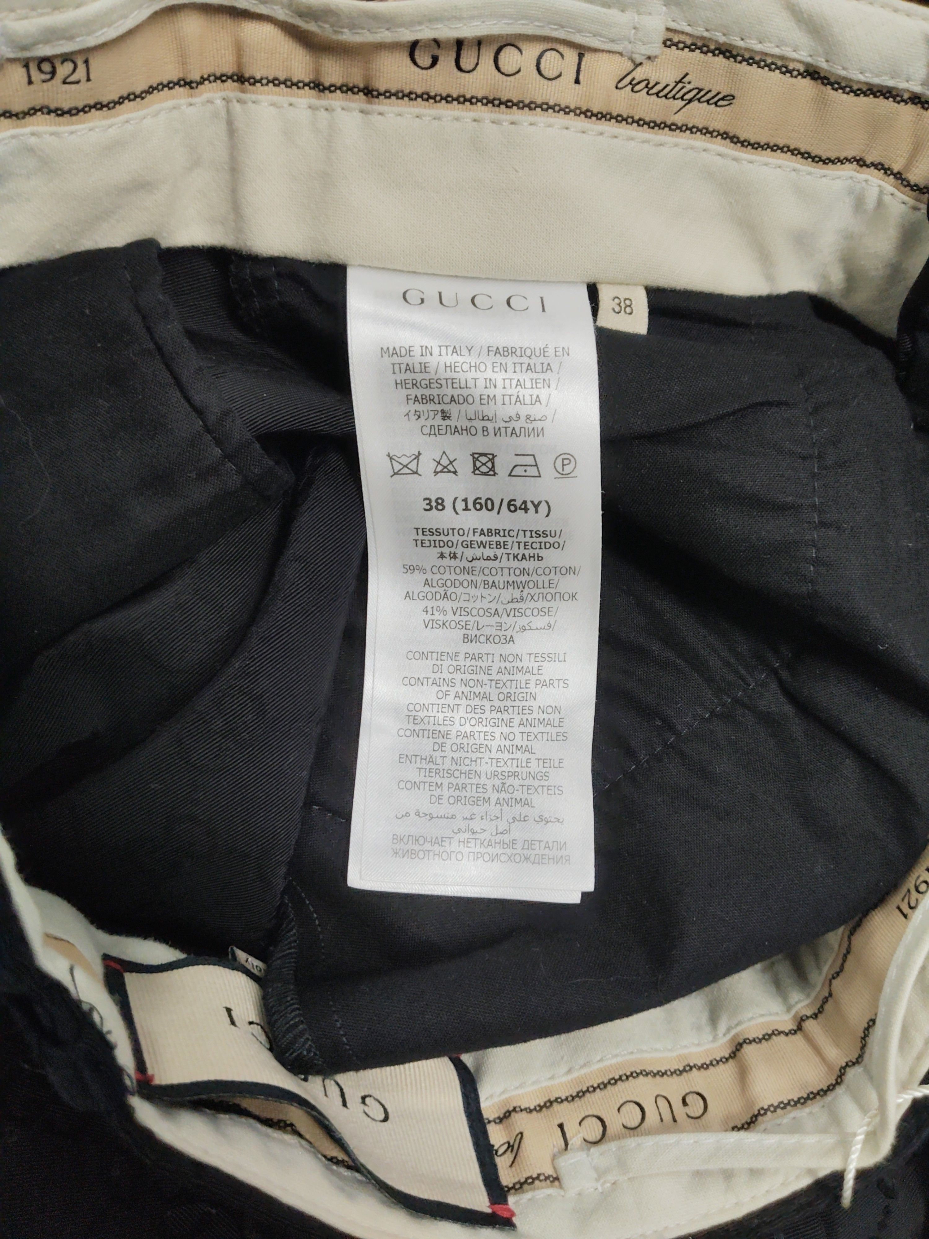 Gucci Gucci GG Monogram Canvas Pants Size 38 Size 26" / US 2 / IT 38 - 4 Thumbnail