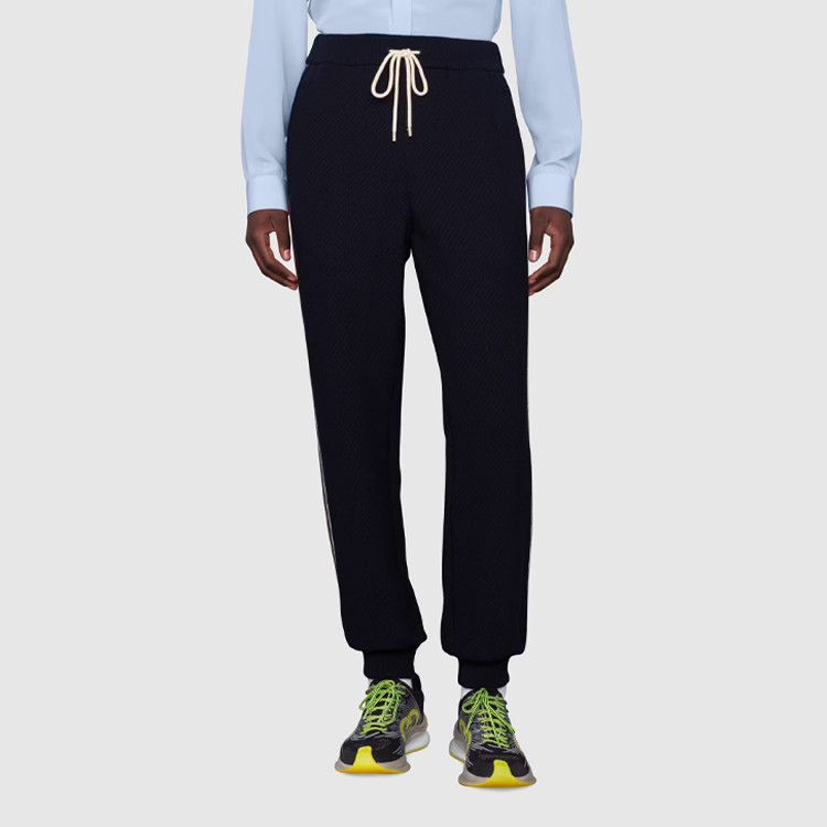 Gucci Gucci Web Stripe Knit Sweatpants Size XS Size US 28 / EU 44 - 10 Thumbnail