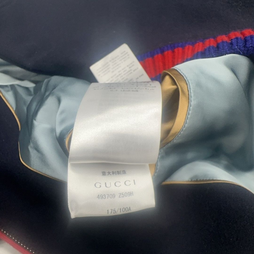 Gucci Gucci G Logo Bomber Jacket Size 52 Size US L / EU 52-54 / 3 - 3 Thumbnail