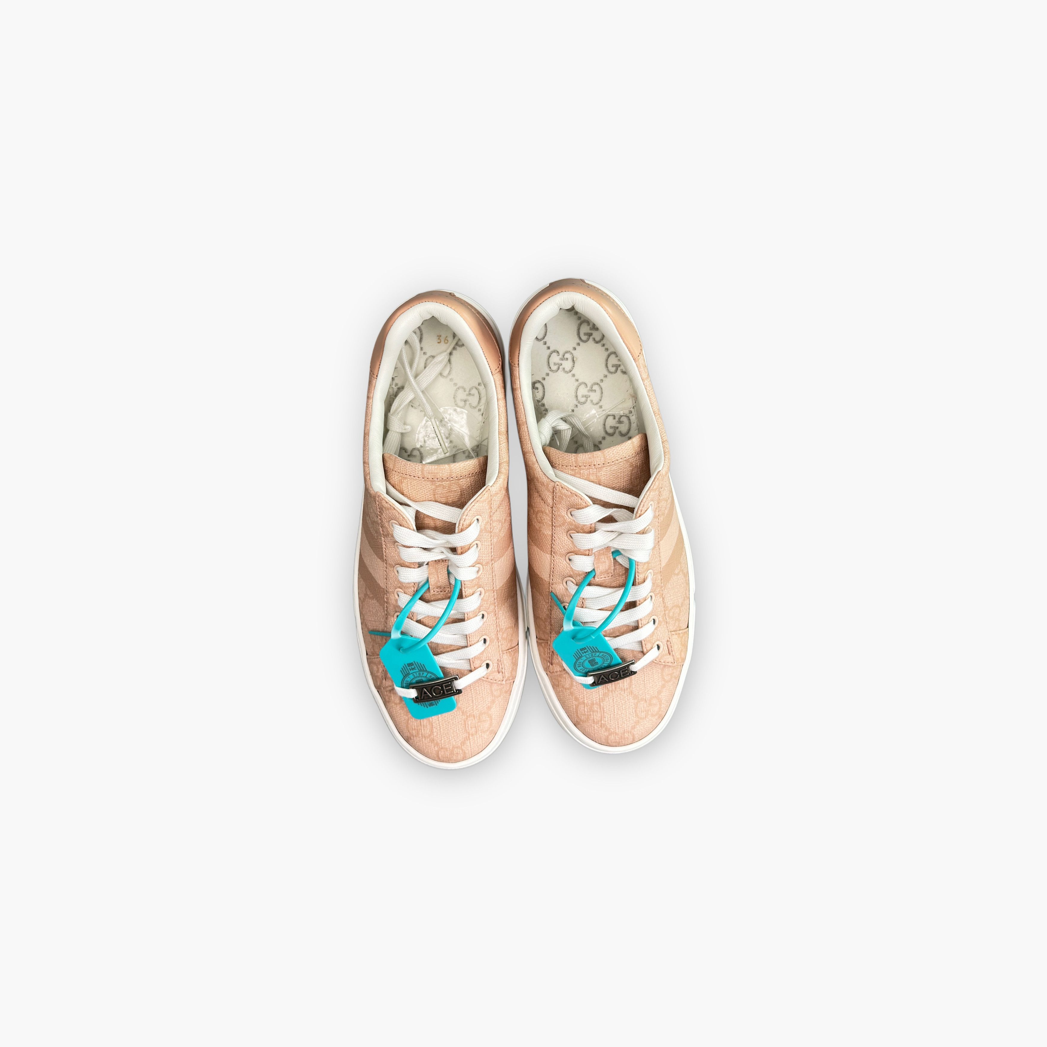 Gucci Gucci Ace GG Monogram Low Top Sneakers Size 36 Size US 6 / IT 36 - 9 Thumbnail