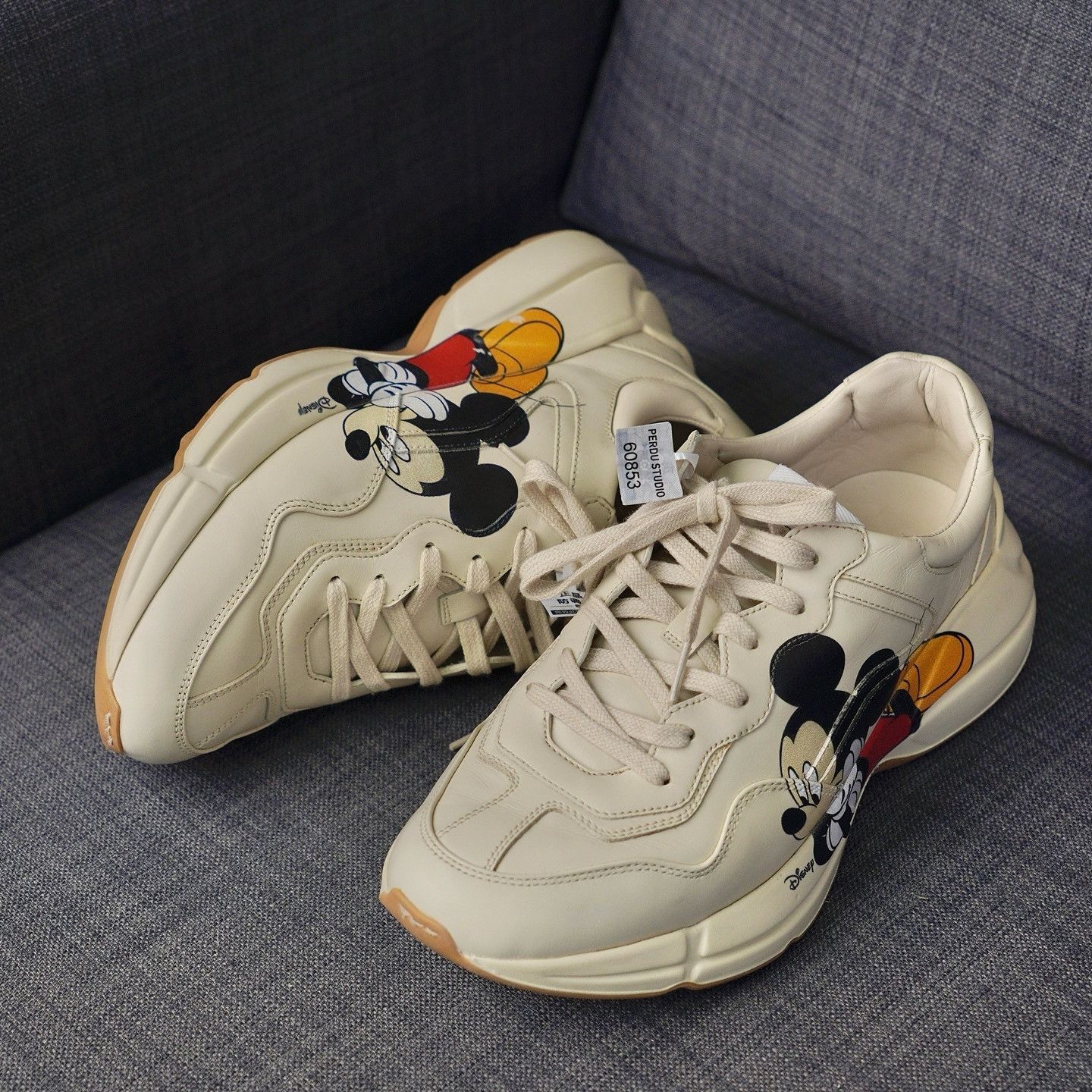 Gucci Gucci x Disney Rhyton Sneakers US 8 Size US 8 / EU 41 - 6 Thumbnail