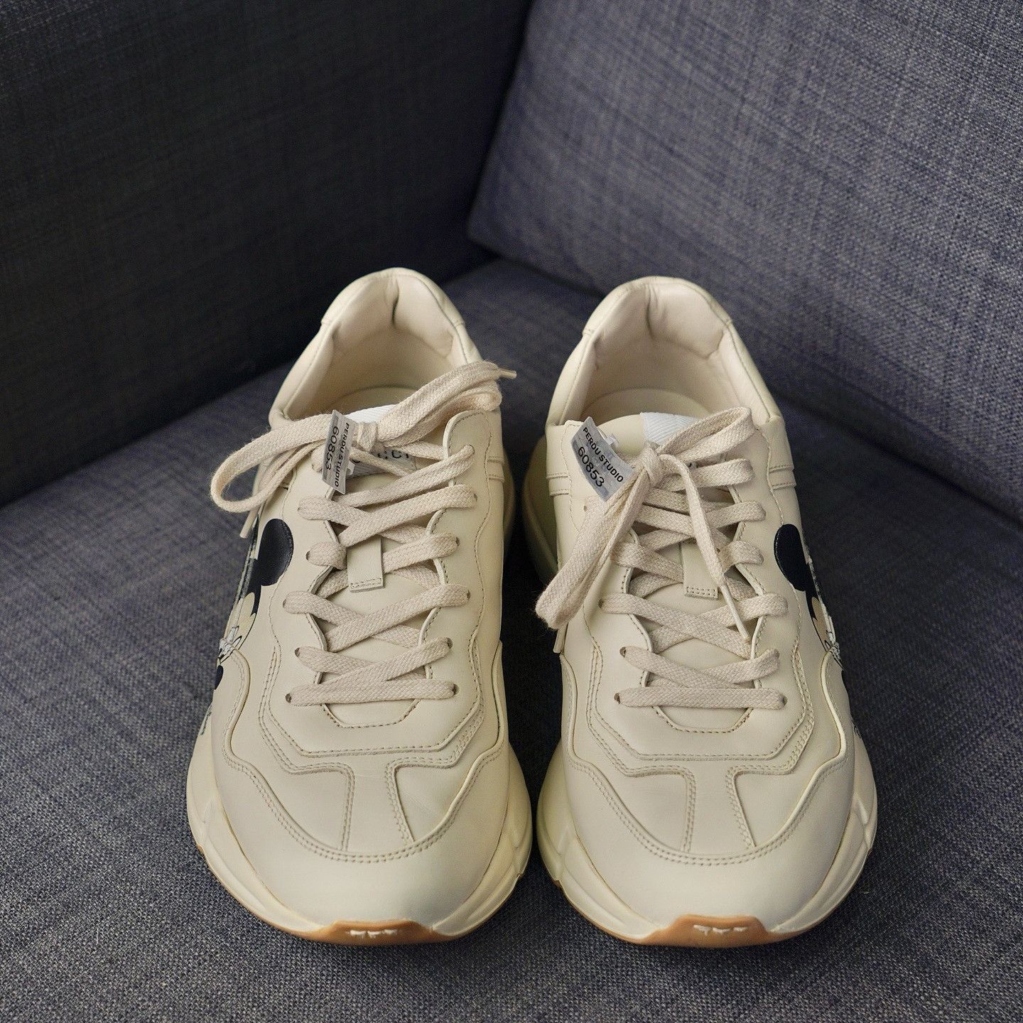 Gucci Gucci x Disney Rhyton Sneakers US 8 Size US 8 / EU 41 - 2 Thumbnail