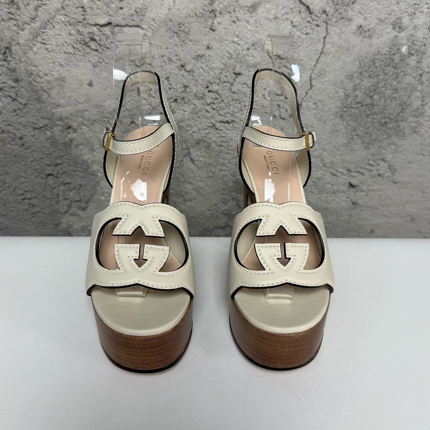 Gucci Gucci Interlocking G Platform Sandals Size 37 Size US 7 / IT 37 - 2 Thumbnail