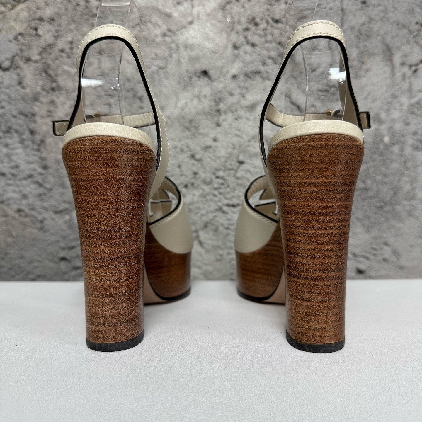 Gucci Gucci Interlocking G Platform Sandals Size 37 Size US 7 / IT 37 - 3 Thumbnail