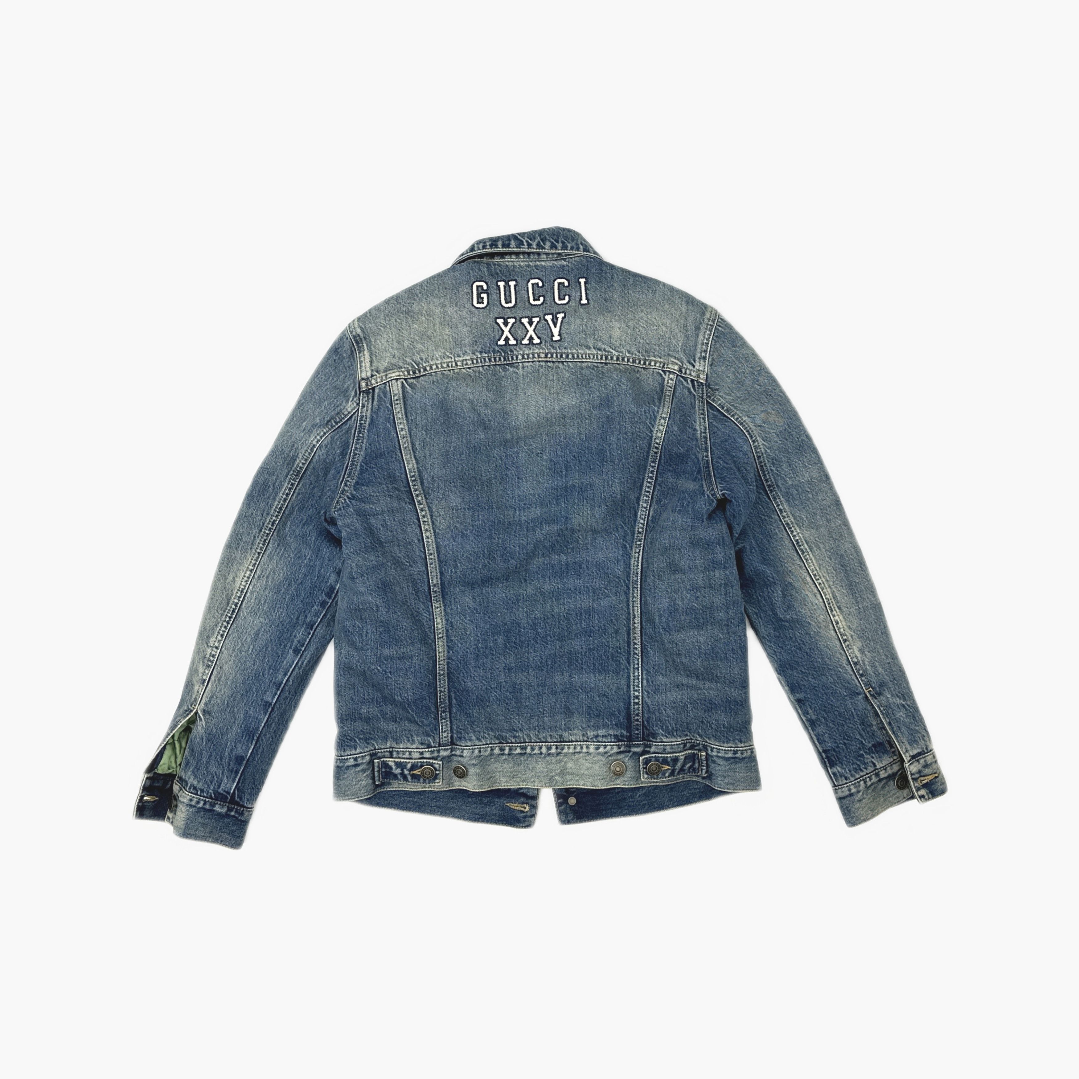 Gucci Gucci NY Patch Denim Jacket Size 40 Size S / US 4 / IT 40 - 2 Thumbnail