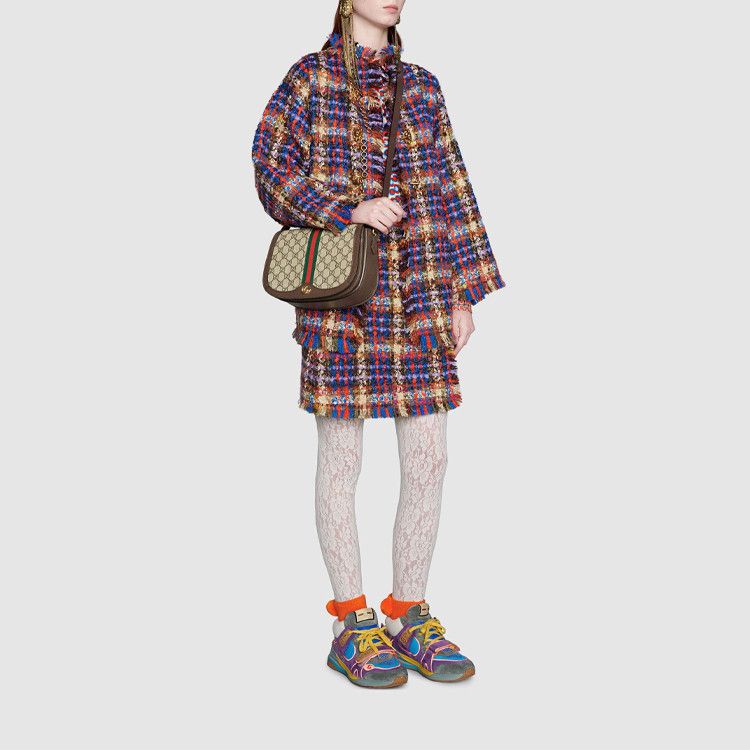 Gucci Gucci Plaid Tweed Mini Skirt Size 36 Size 25" / US 0 / IT 36 - 11 Thumbnail