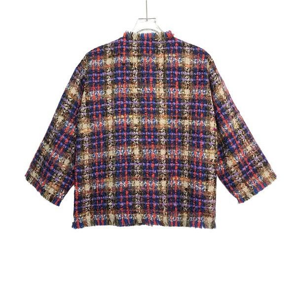 Gucci Gucci Lion Head Tweed Jacket Size 36 Size XS / US 0-2 / IT 36-38 - 2 Thumbnail