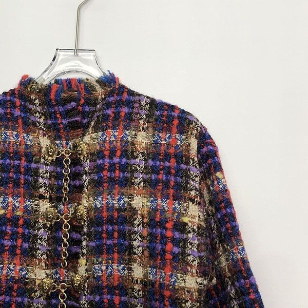 Gucci Gucci Lion Head Tweed Jacket Size 36 Size XS / US 0-2 / IT 36-38 - 5 Thumbnail