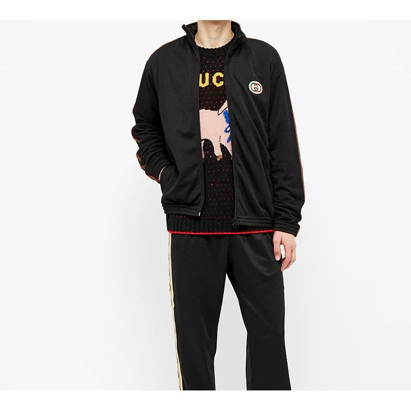 Gucci Gucci Logo Track Jacket Size M Size US M / EU 48-50 / 2 - 7 Thumbnail