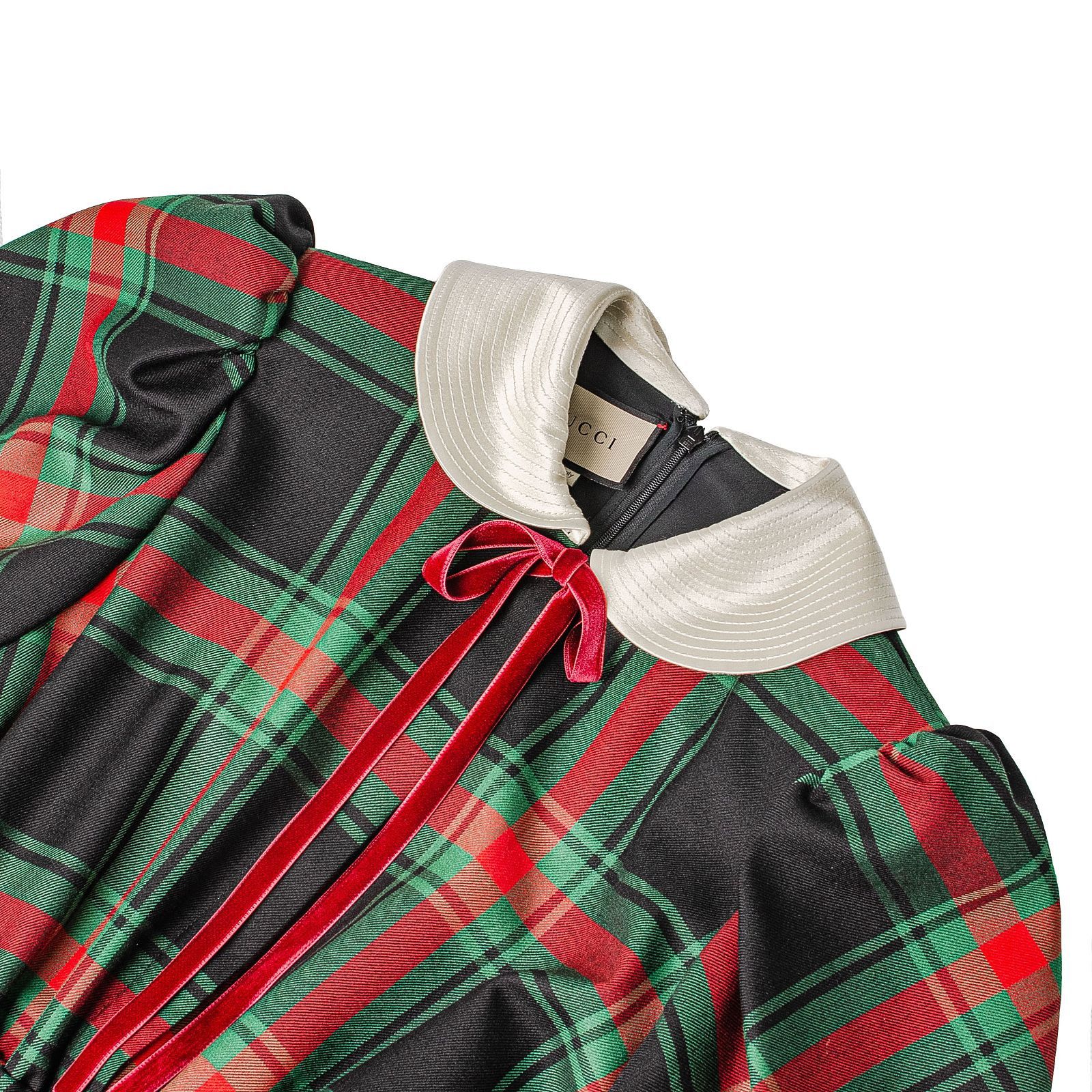 Gucci Gucci Plaid Wool Midi Dress Size 42 Size M / US 6-8 / IT 42-44 - 6 Thumbnail