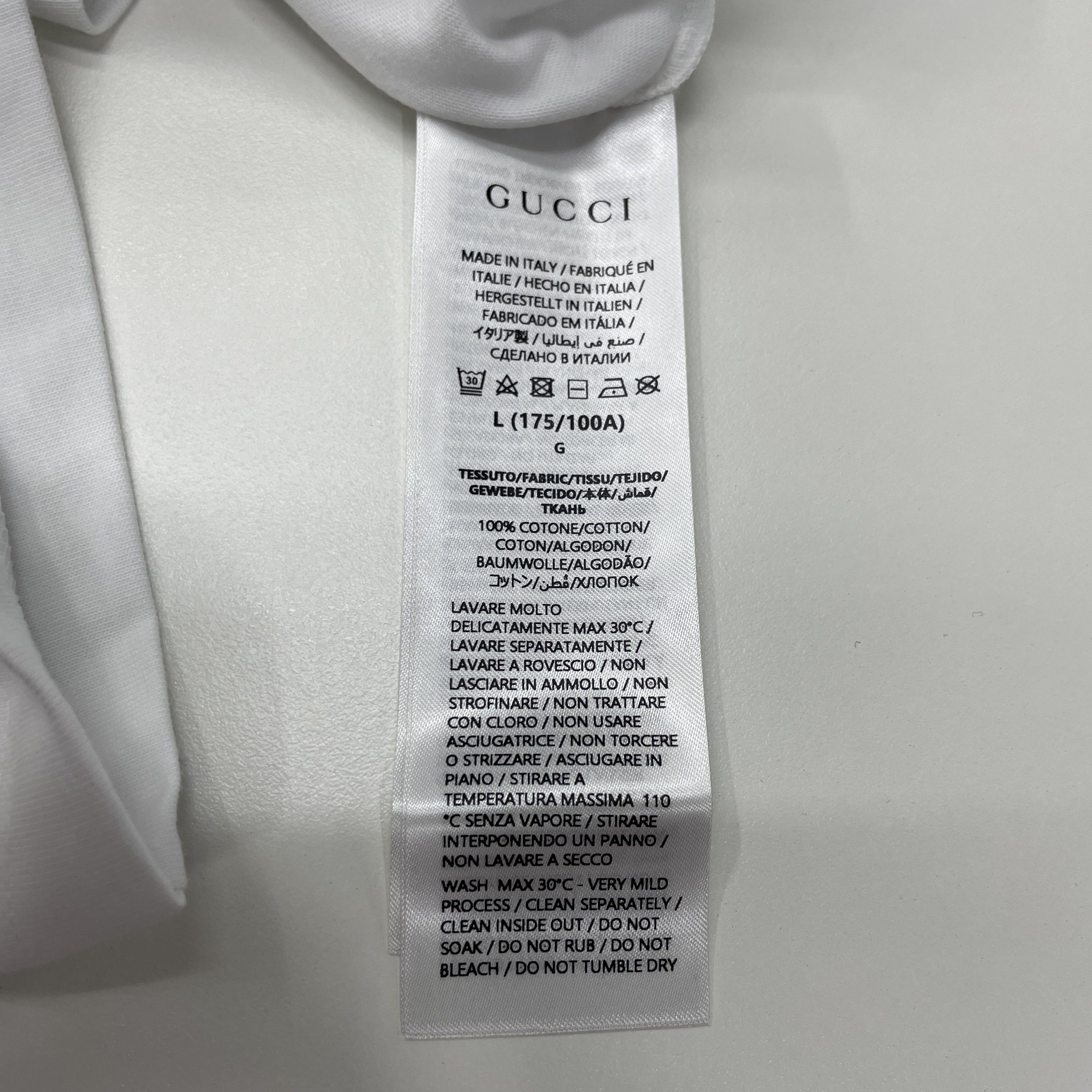 Gucci Gucci Firenze 1921 Logo T-Shirt Size L Size US L / EU 52-54 / 3 - 4 Thumbnail