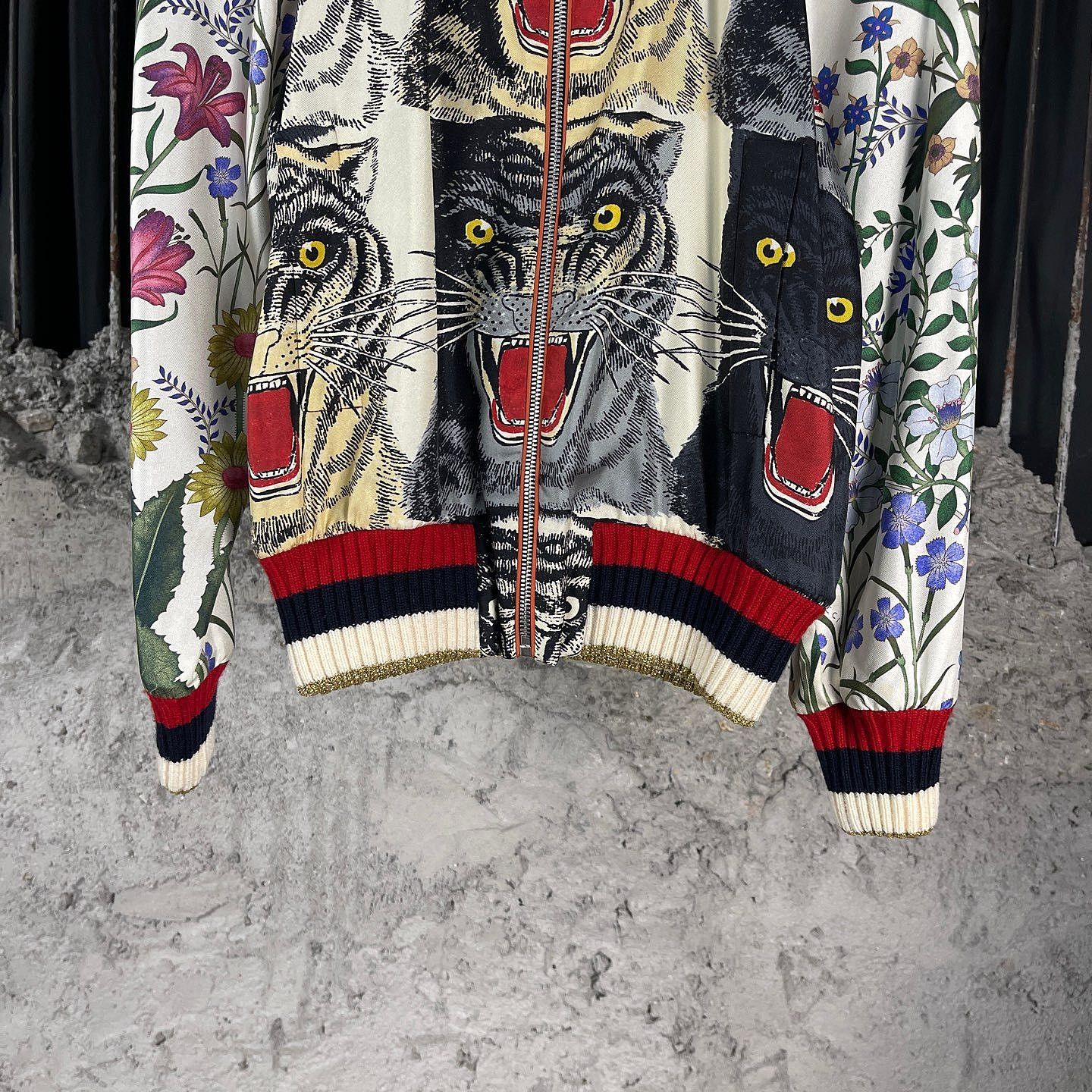 Gucci Gucci Tiger Floral Hollywood Sequin Jacket Size 38 Size XS / US 0-2 / IT 36-38 - 6 Thumbnail