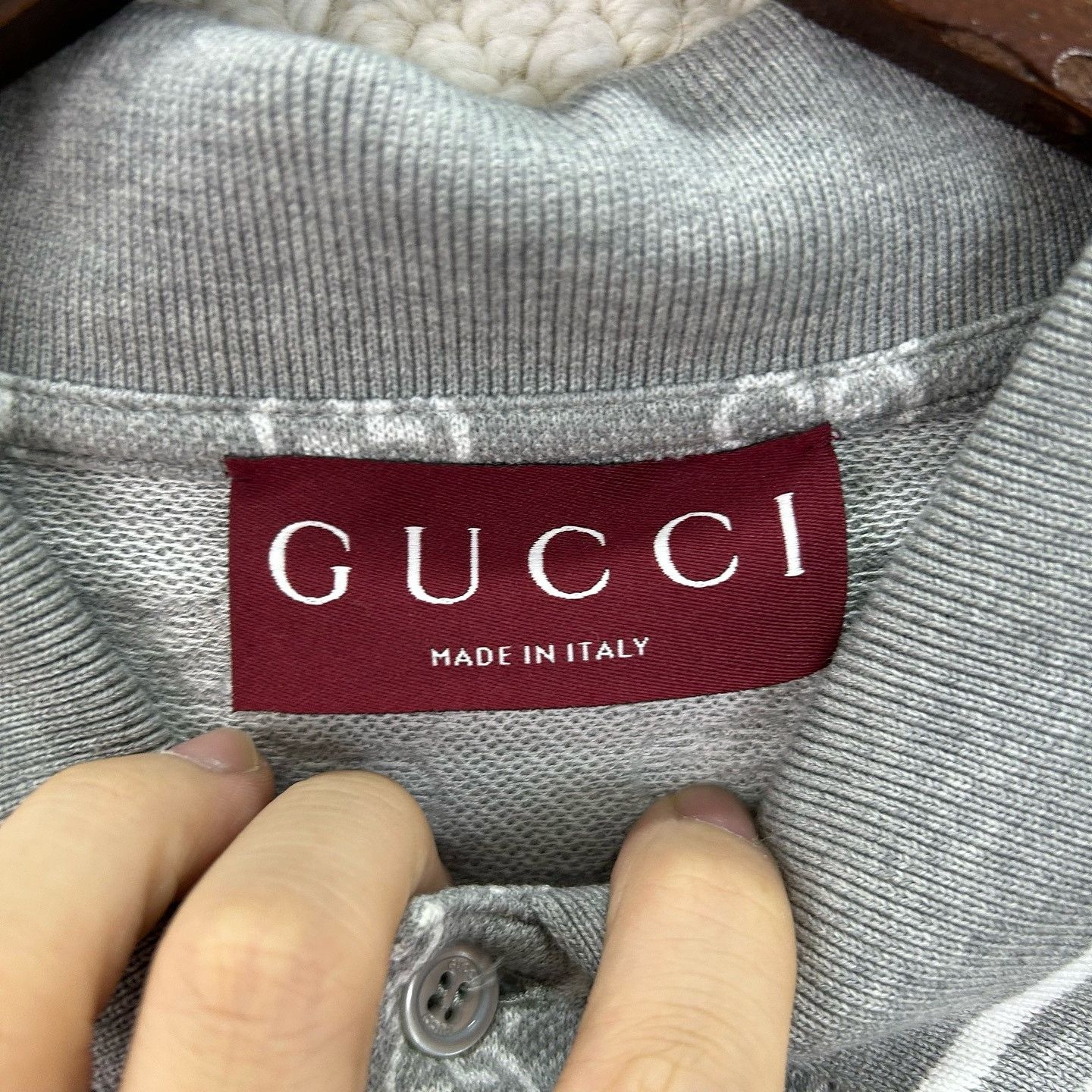Gucci Gucci GG Monogram Polo Shirt Size L Size US L / EU 52-54 / 3 - 3 Thumbnail