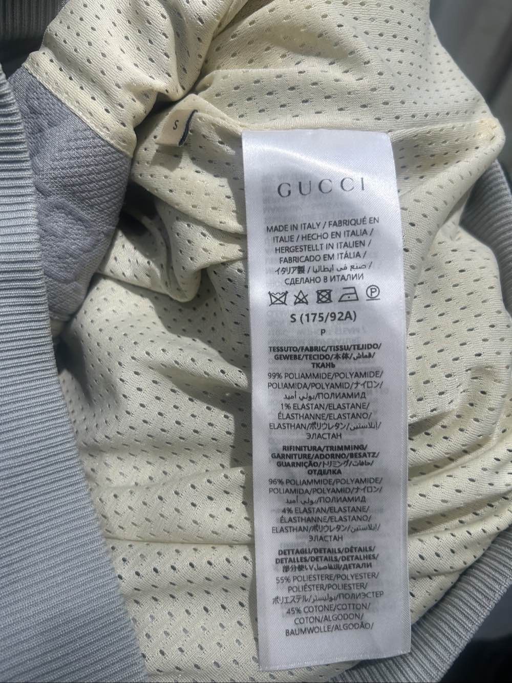 Gucci Gucci GG Monogram Track Jacket Size M Size US M / EU 48-50 / 2 - 4 Thumbnail